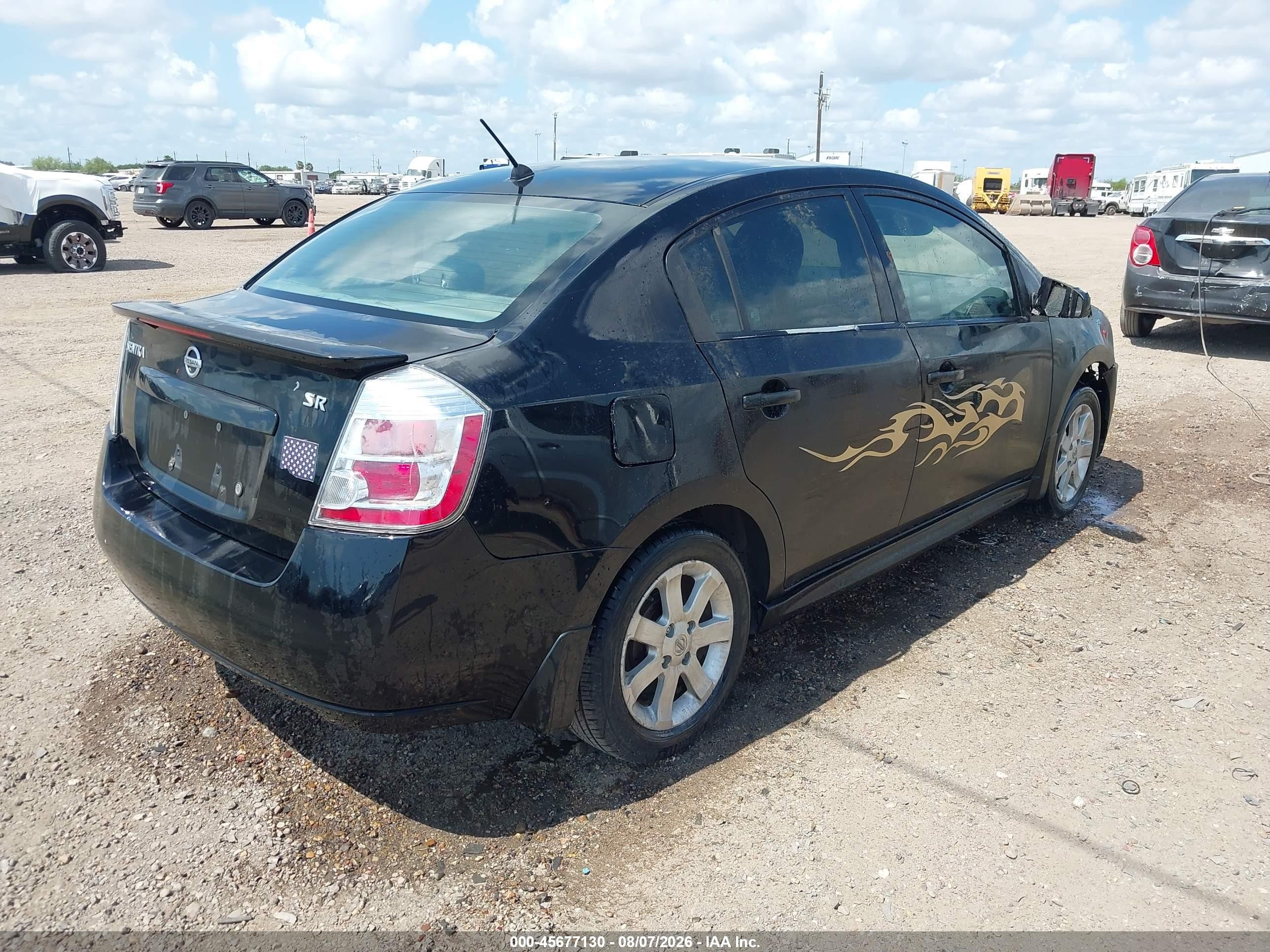 2011 Nissan Sentra 2.0sr Black vin: 3N1AB6AP3BL628320