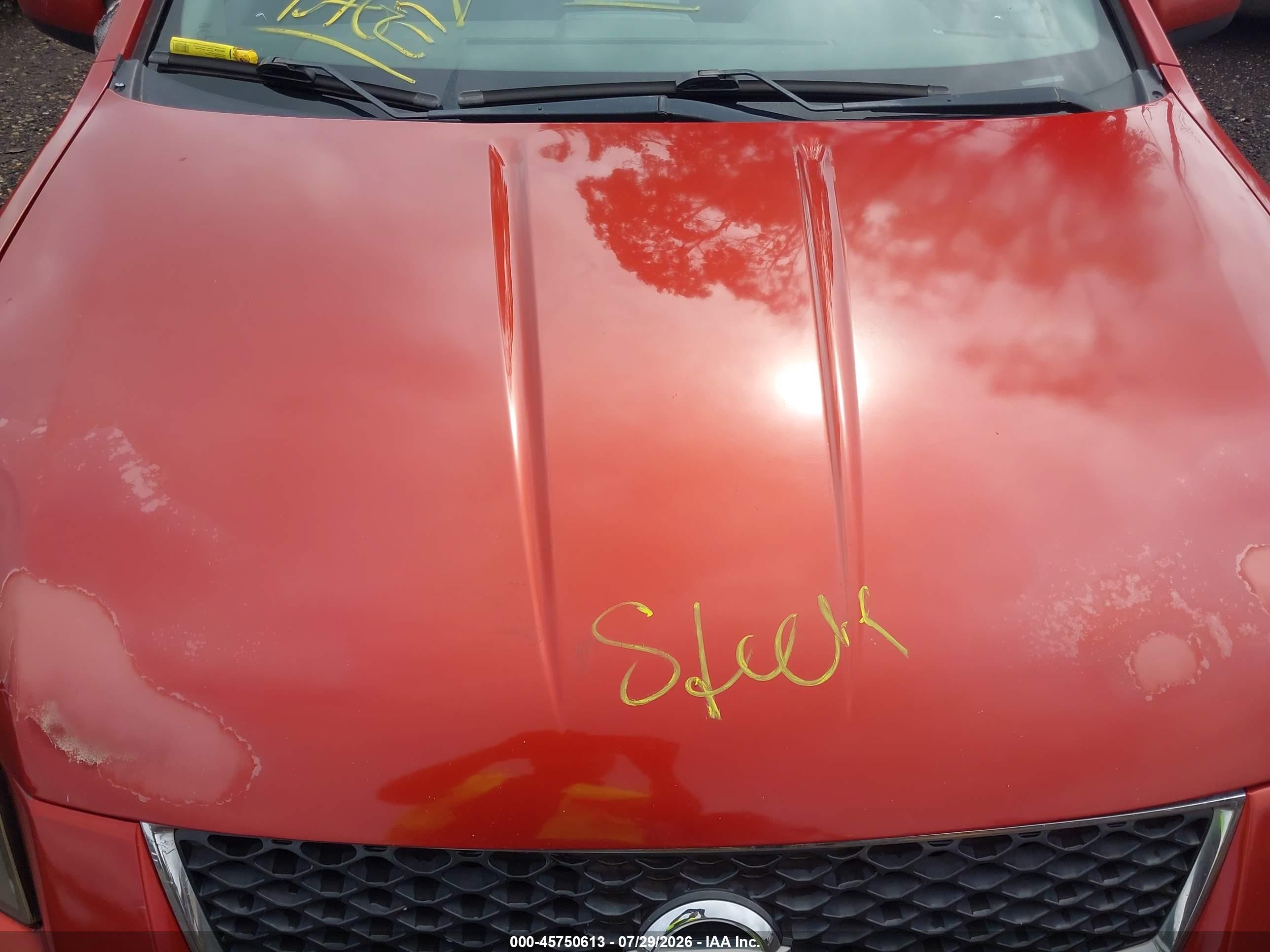 2011 Nissan Sentra 2.0sr Red vin: 3N1AB6AP3BL632870