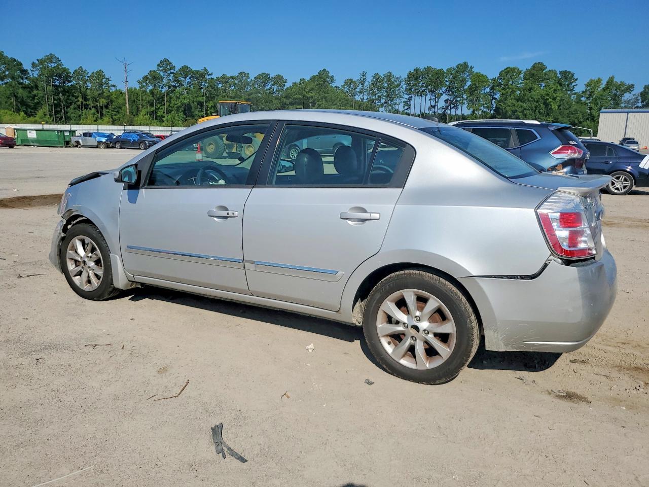 2011 Nissan Sentra 2.0 Silver vin: 3N1AB6AP3BL635591