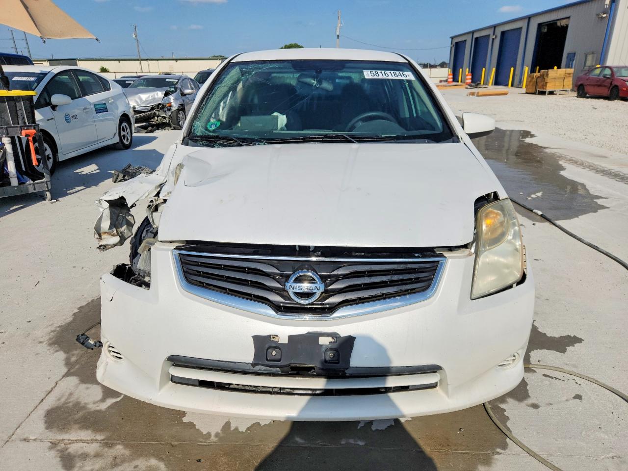 2011 Nissan Sentra 2.0/2.0s/sr/2.0sl White vin: 3N1AB6AP3BL638197