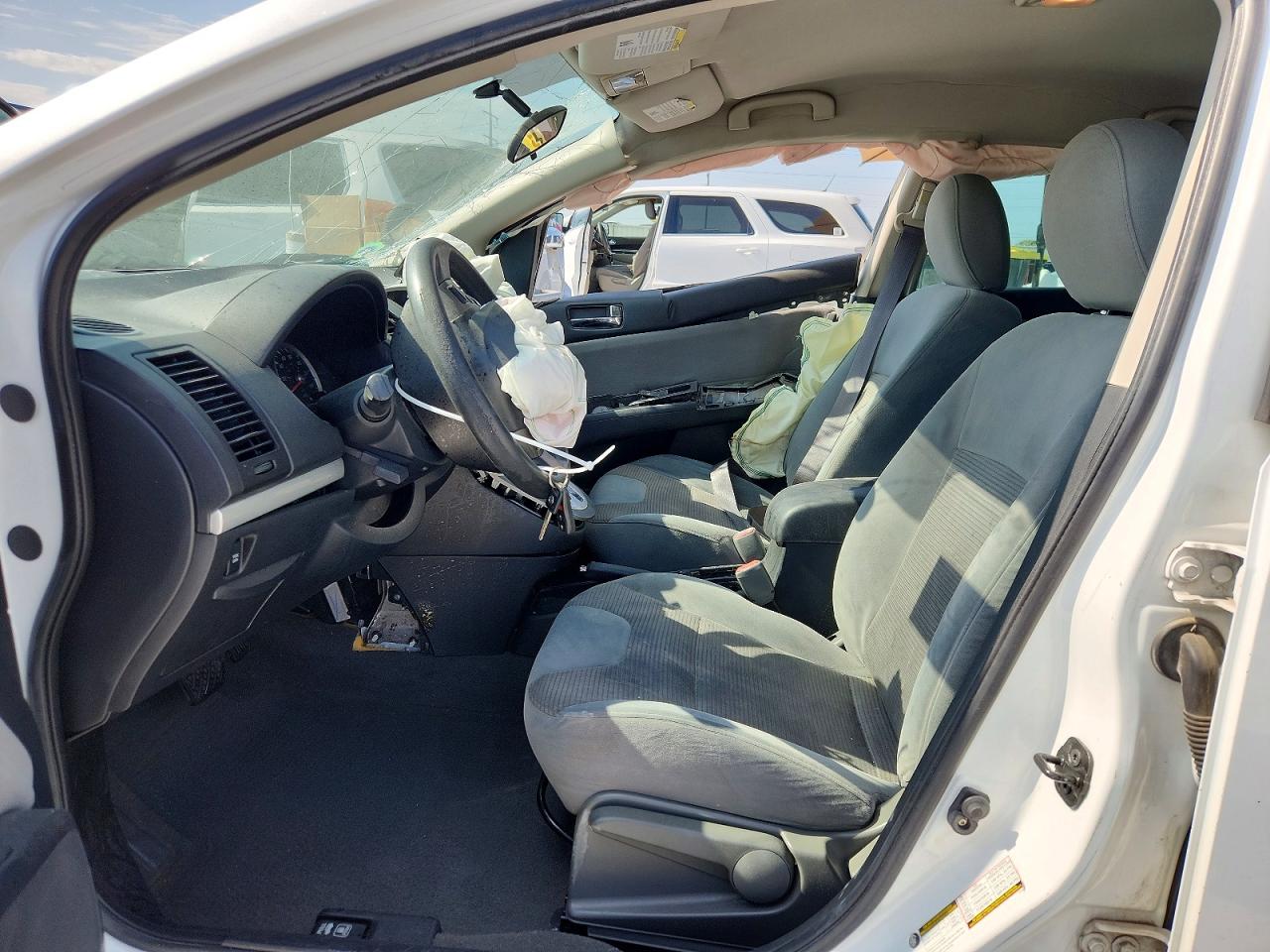 2011 Nissan Sentra 2.0/2.0s/sr/2.0sl White vin: 3N1AB6AP3BL638197