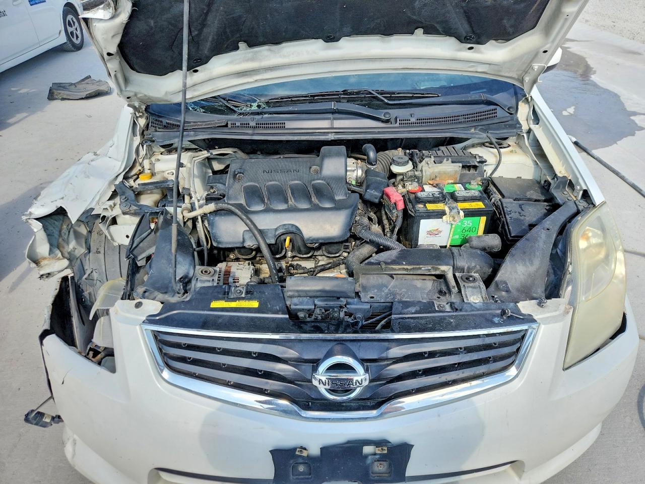 2011 Nissan Sentra 2.0/2.0s/sr/2.0sl White vin: 3N1AB6AP3BL638197