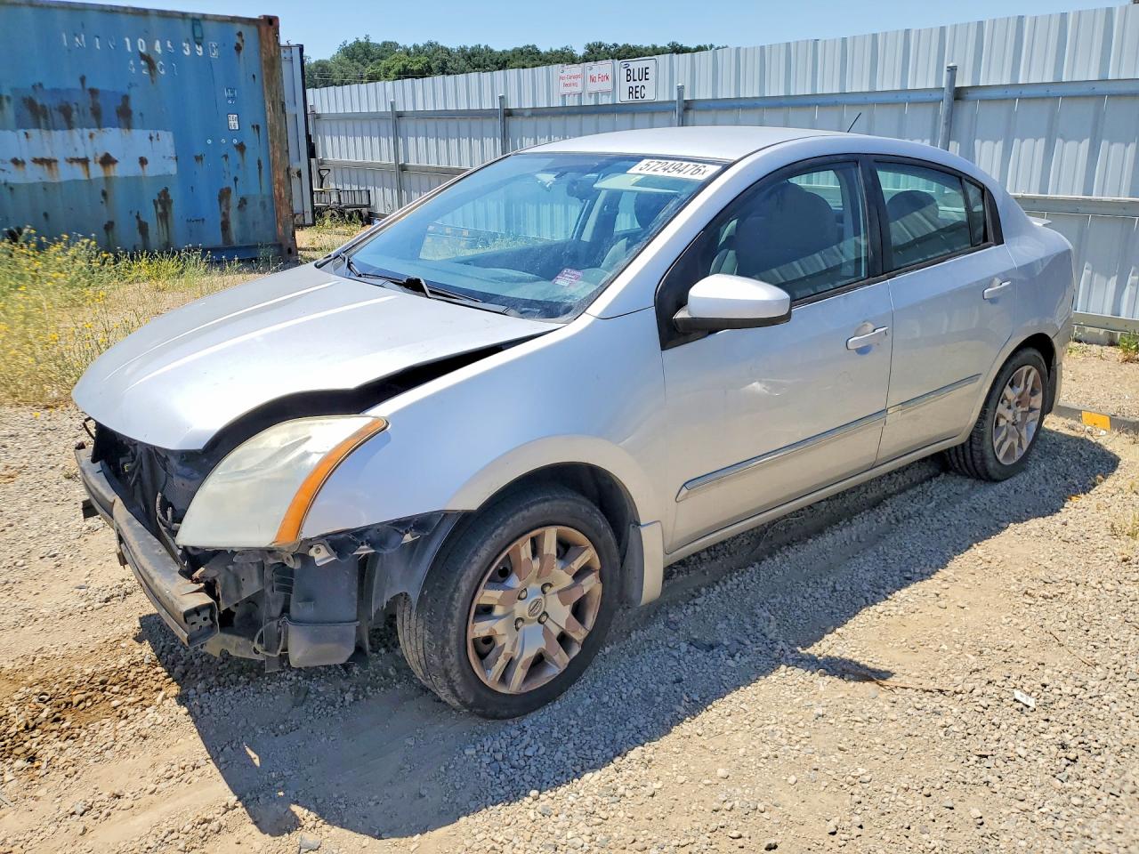 2011 Nissan Sentra 2.0 Silver vin: 3N1AB6AP3BL640886