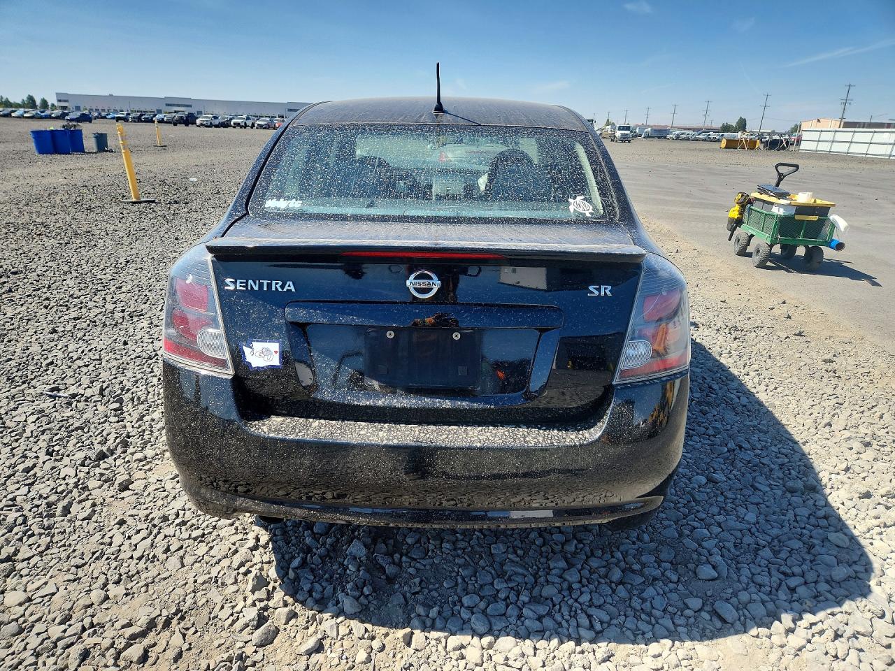 2011 Nissan Sentra 2.0 Black vin: 3N1AB6AP3BL642654