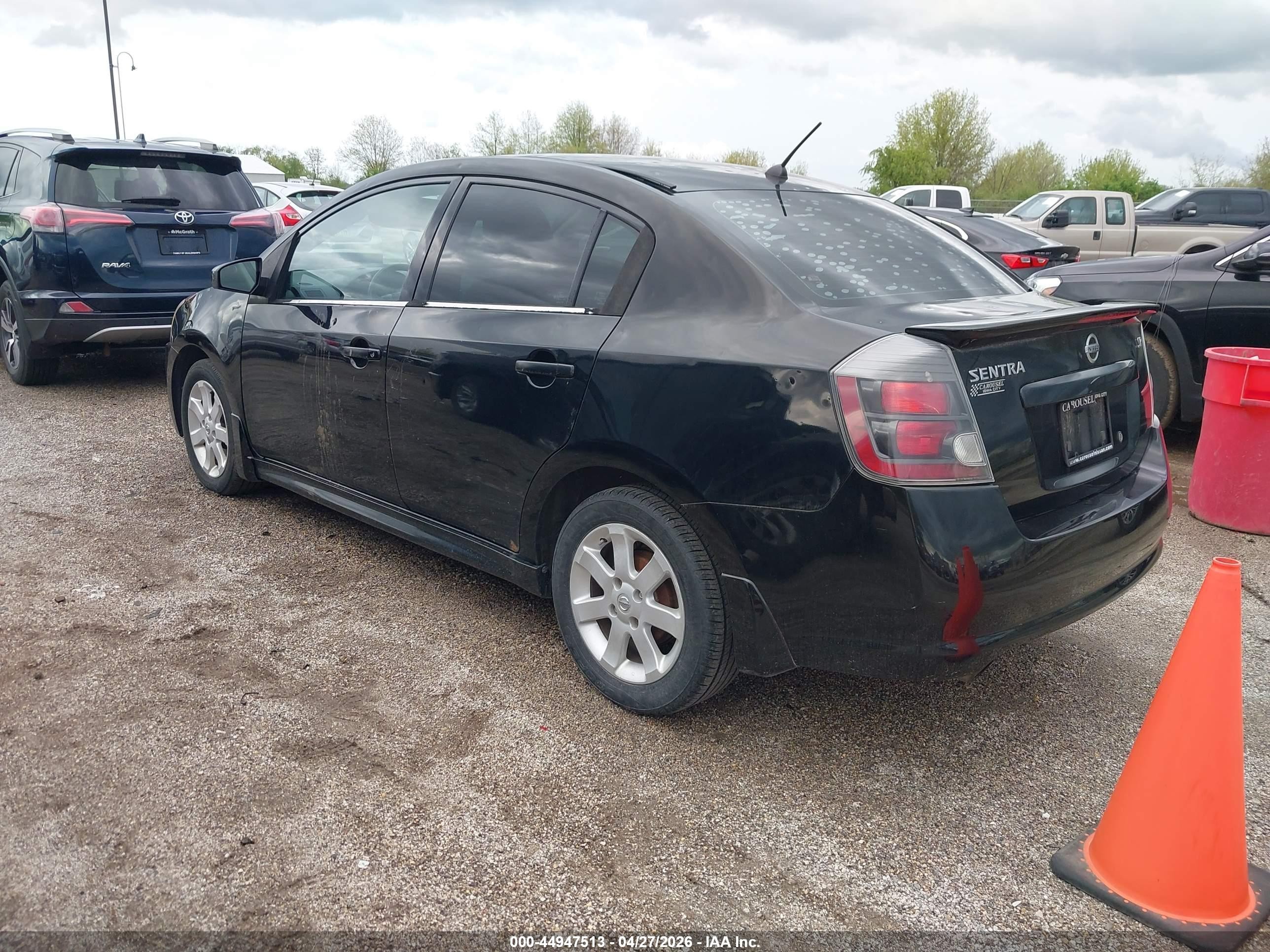 2011 Nissan Sentra 2.0sr Black vin: 3N1AB6AP3BL645084