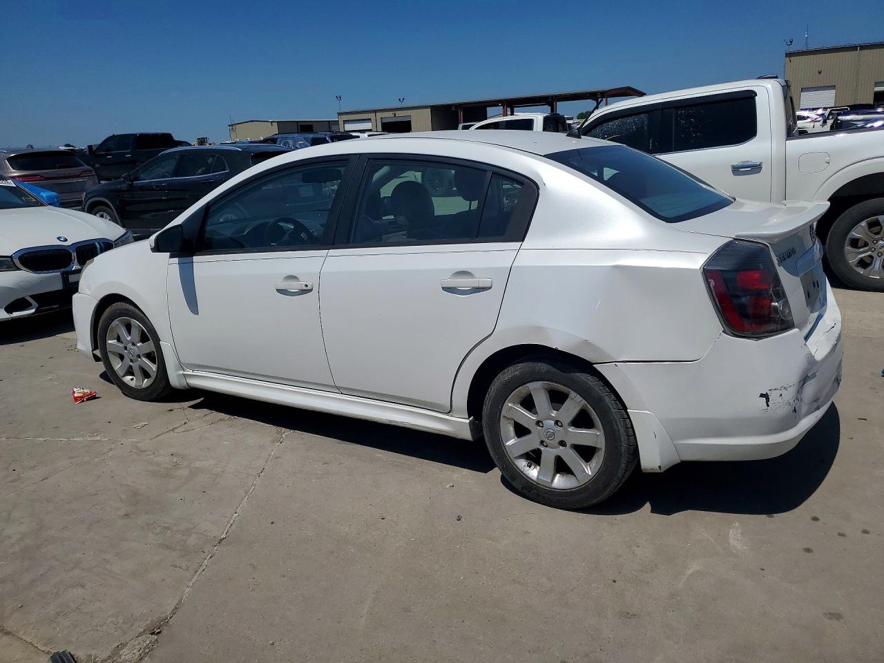 2011 Nissan Sentra 2.0 White vin: 3N1AB6AP3BL646901