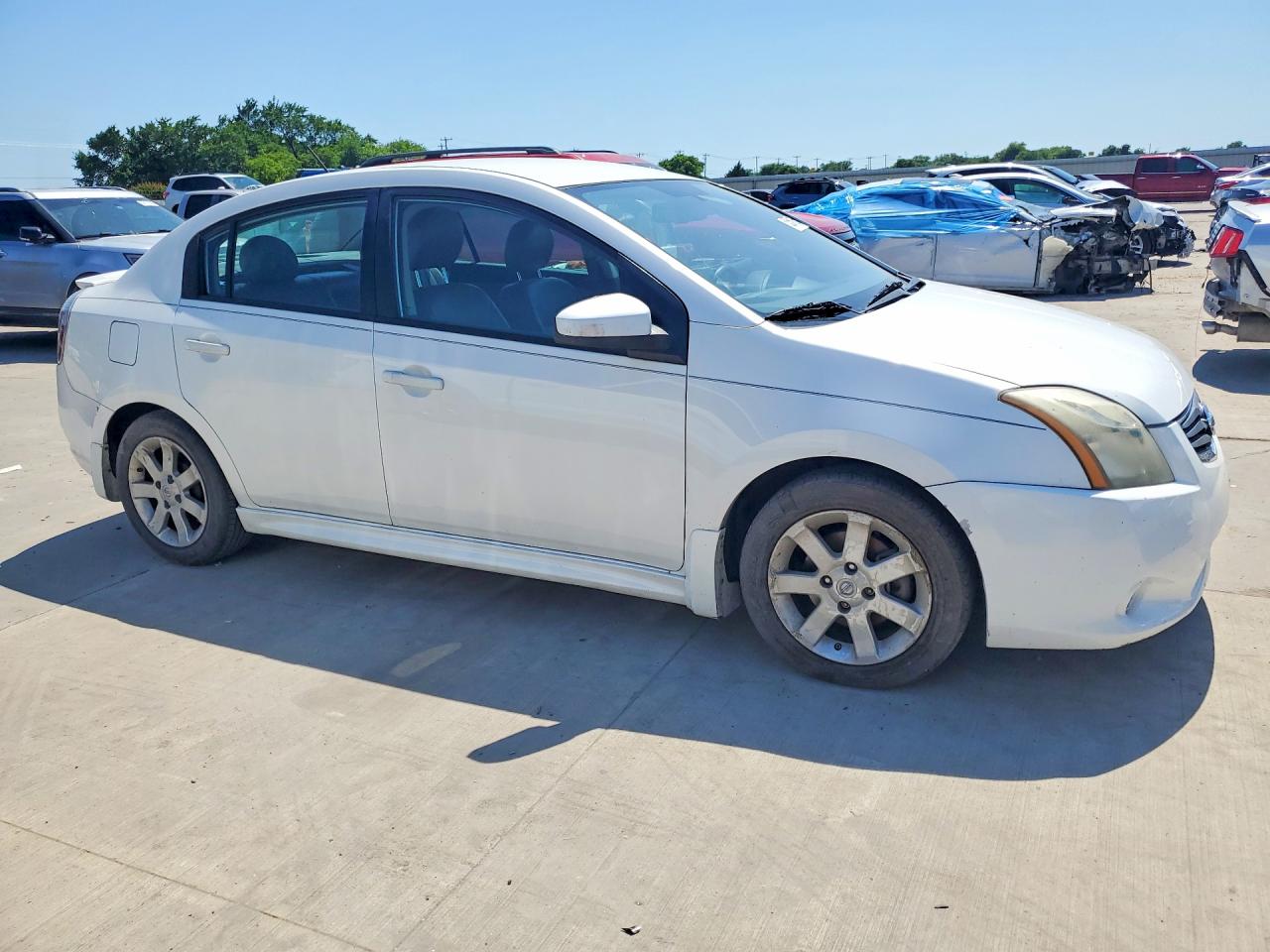 2011 Nissan Sentra 2.0 White vin: 3N1AB6AP3BL646901