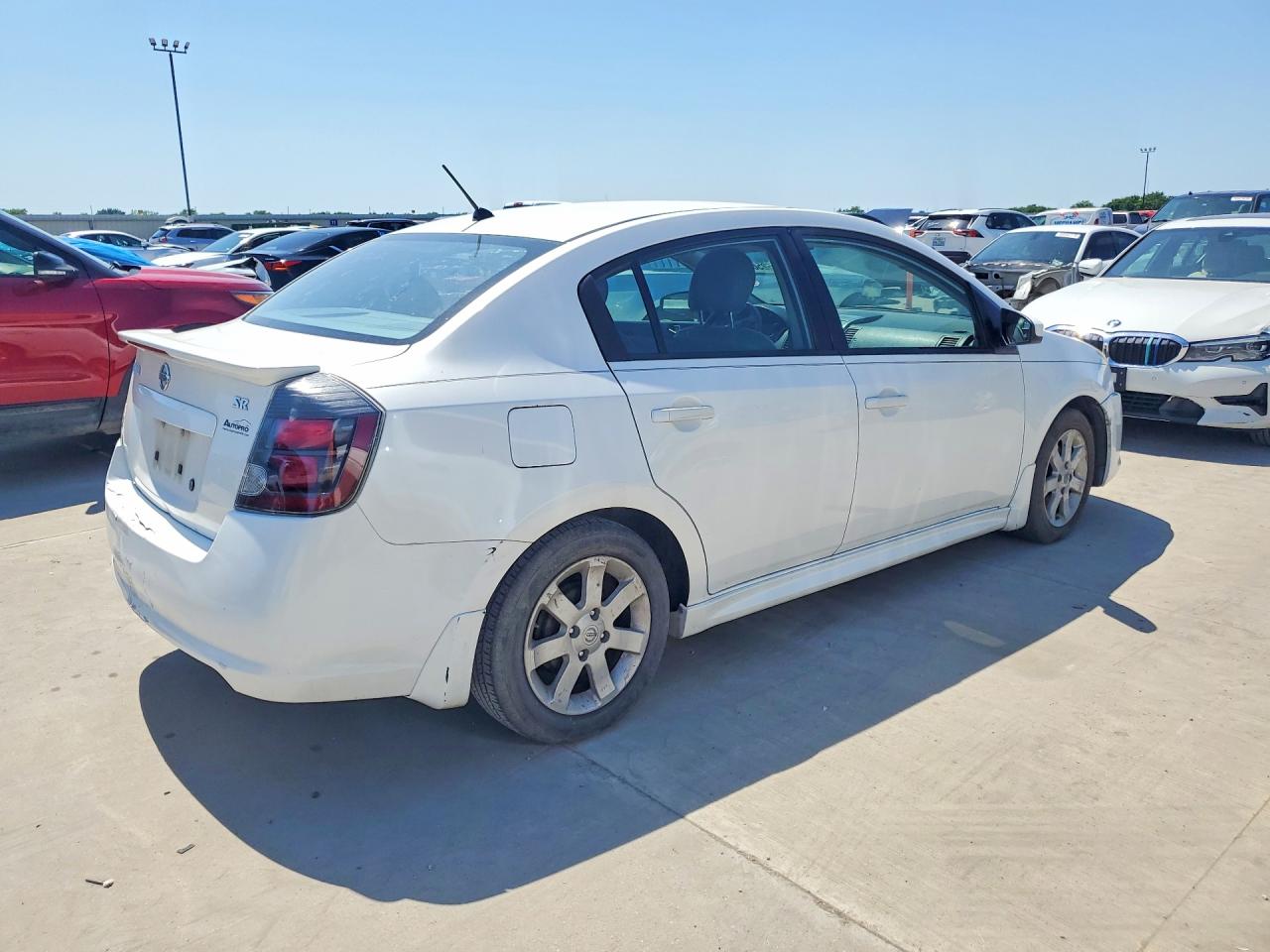 2011 Nissan Sentra 2.0 White vin: 3N1AB6AP3BL646901