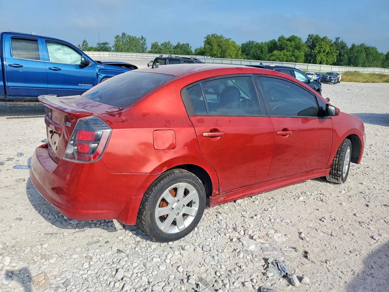 2011 Nissan Sentra 2.0 Burgundy vin: 3N1AB6AP3BL650463