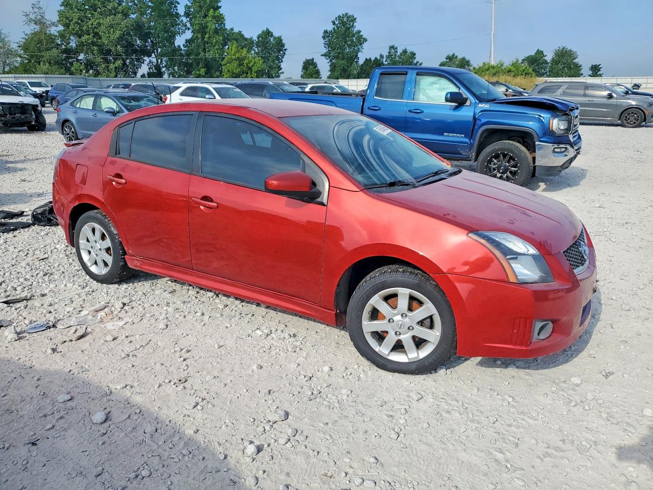 2011 Nissan Sentra 2.0 Burgundy vin: 3N1AB6AP3BL650463