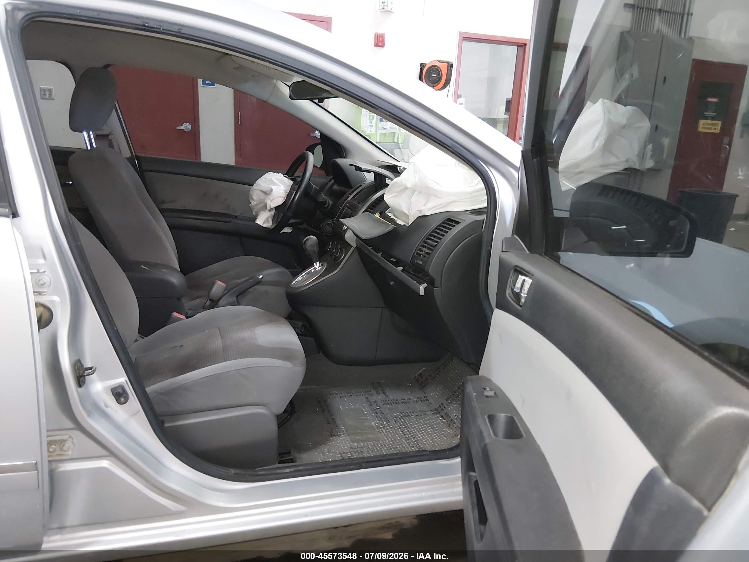 2011 Nissan Sentra 2.0sl Silver vin: 3N1AB6AP3BL653329