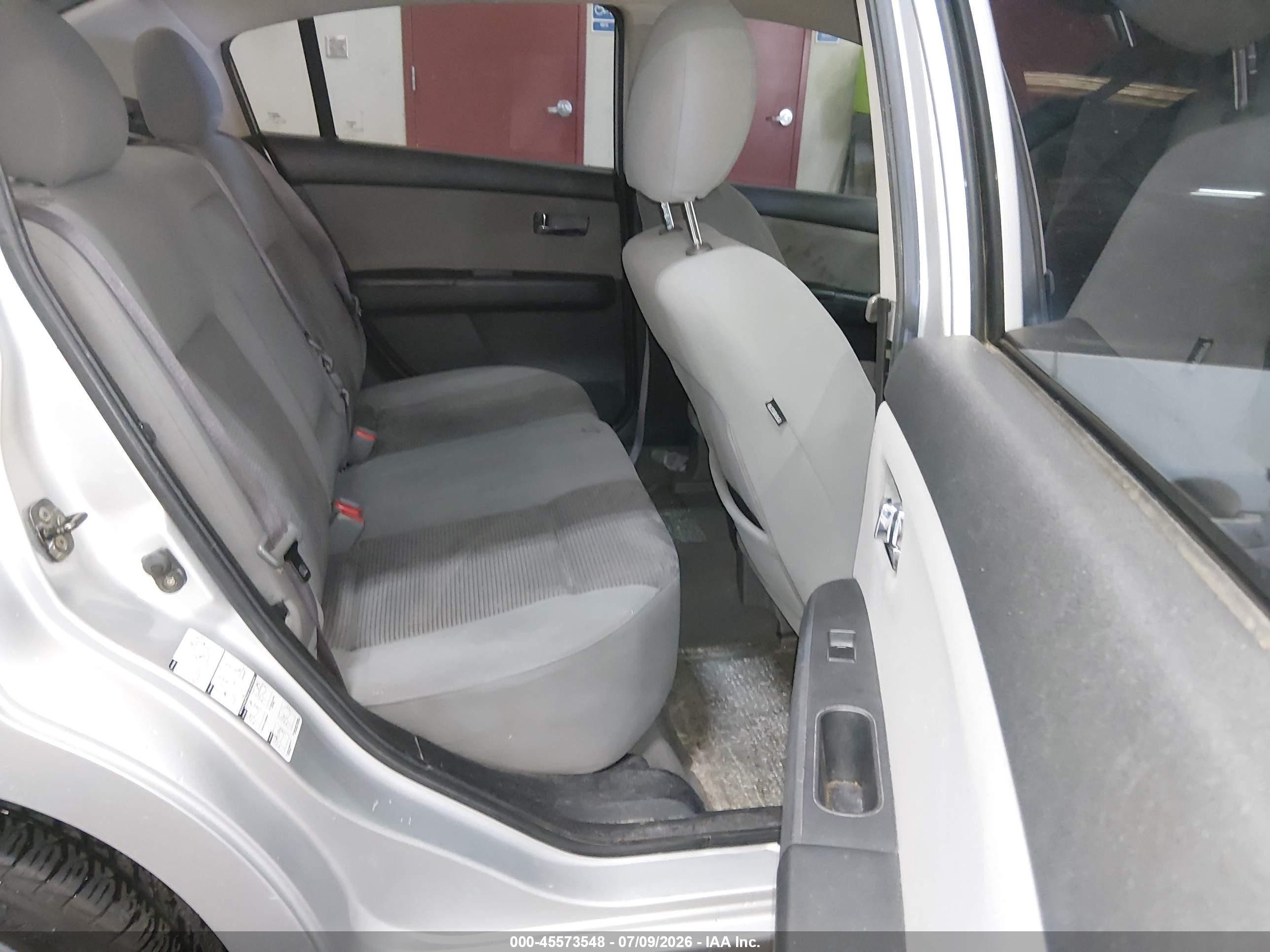 2011 Nissan Sentra 2.0sl Silver vin: 3N1AB6AP3BL653329
