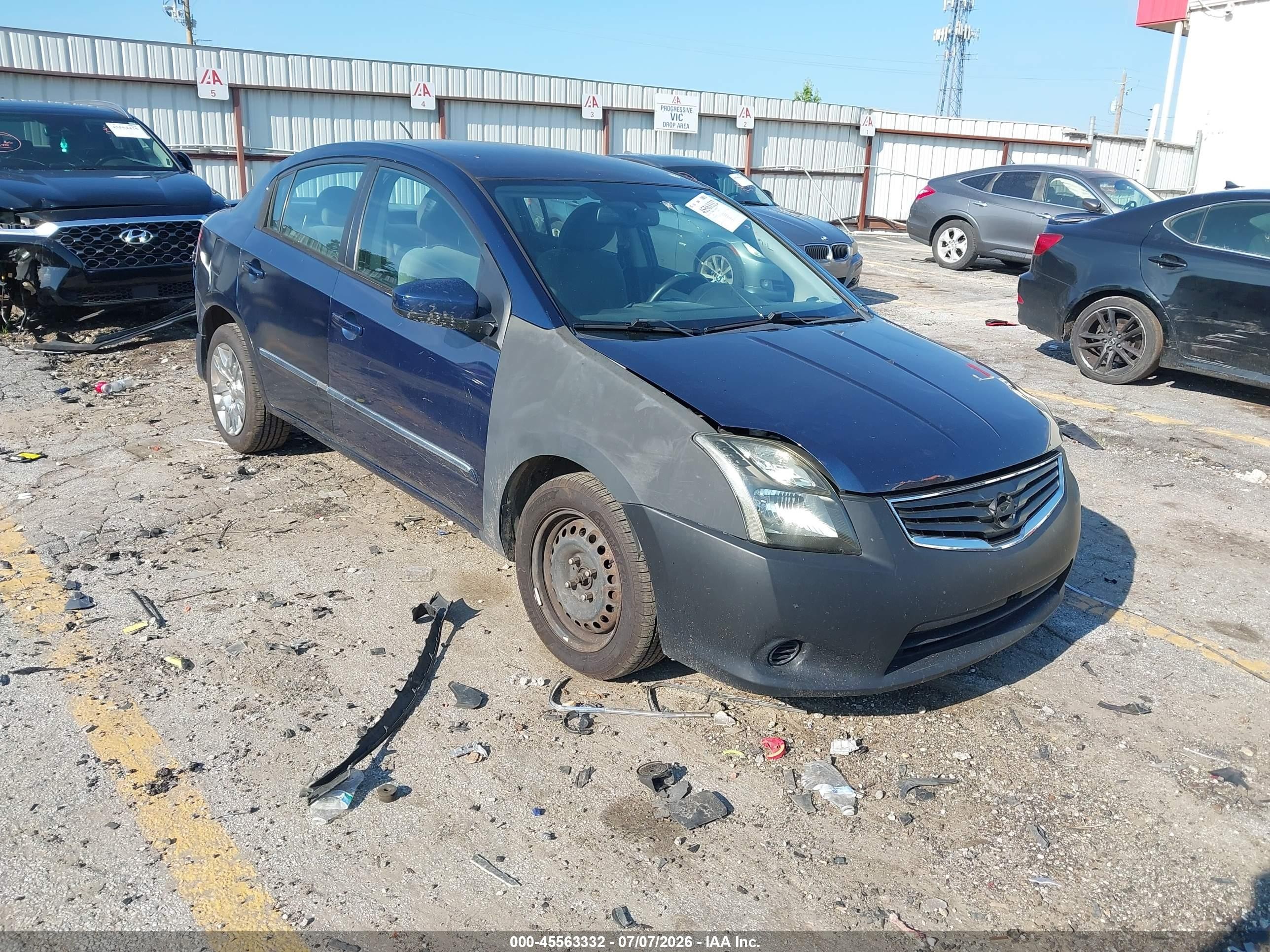 2011 Nissan Sentra 2.0s Blue vin: 3N1AB6AP3BL656196