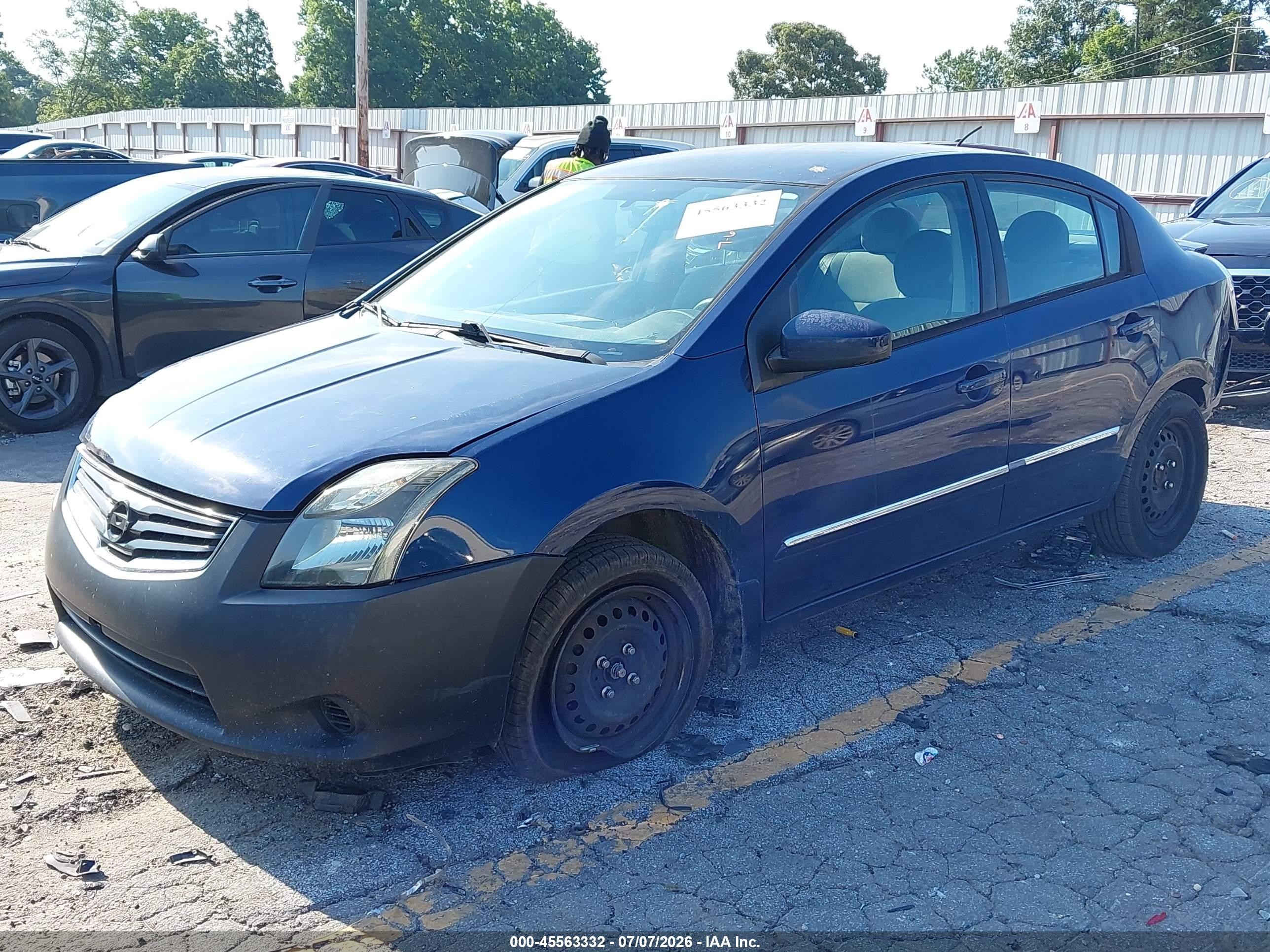 2011 Nissan Sentra 2.0s Blue vin: 3N1AB6AP3BL656196