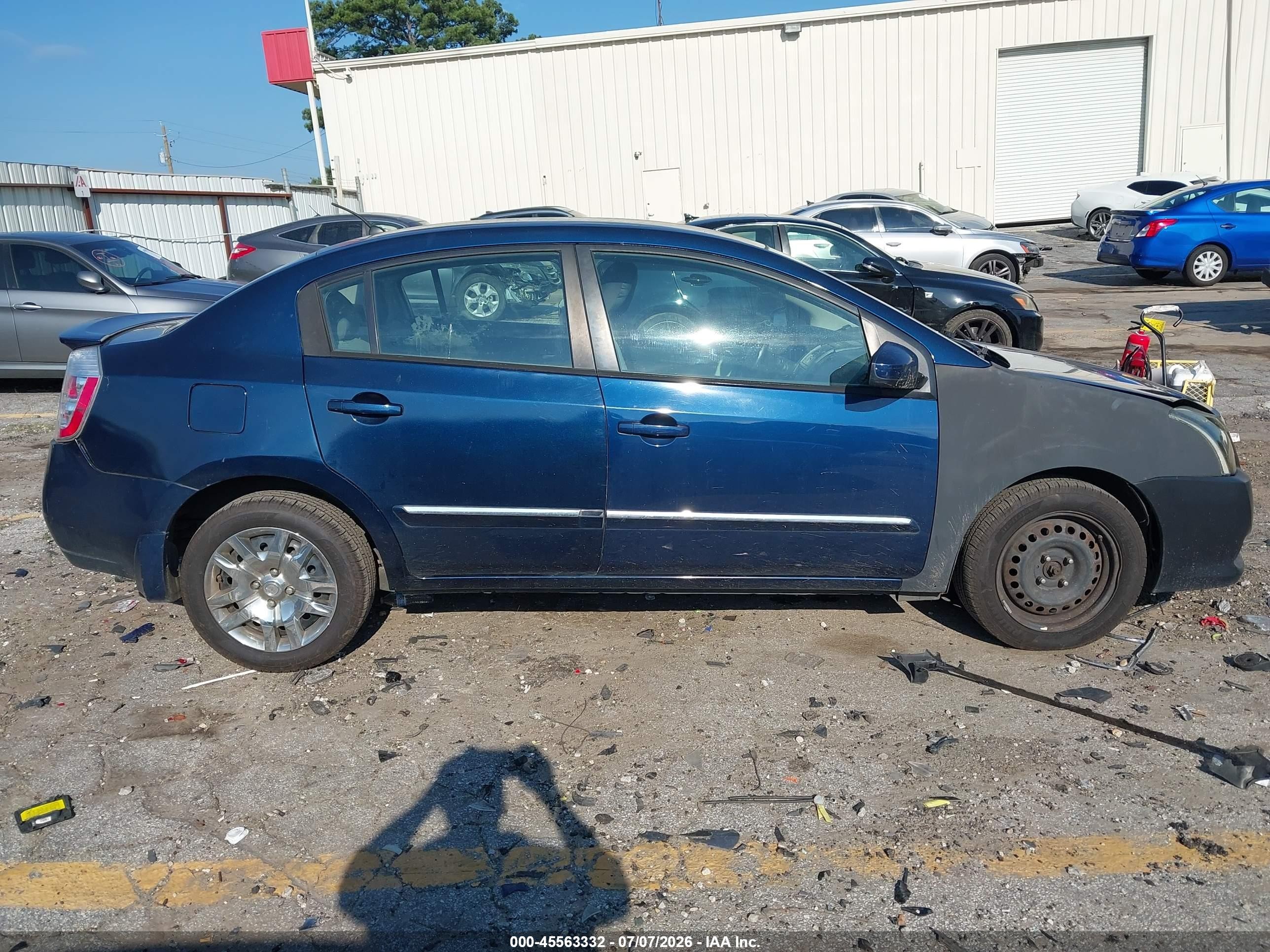 2011 Nissan Sentra 2.0s Blue vin: 3N1AB6AP3BL656196