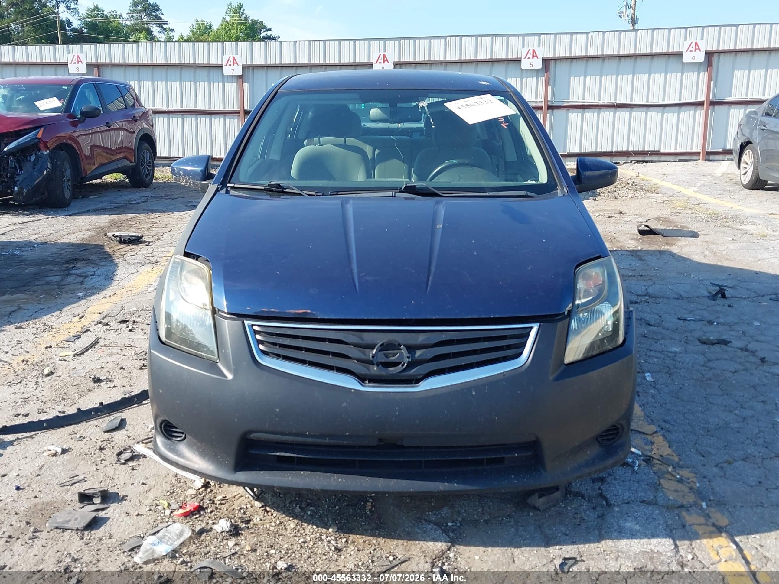 2011 Nissan Sentra 2.0s Blue vin: 3N1AB6AP3BL656196
