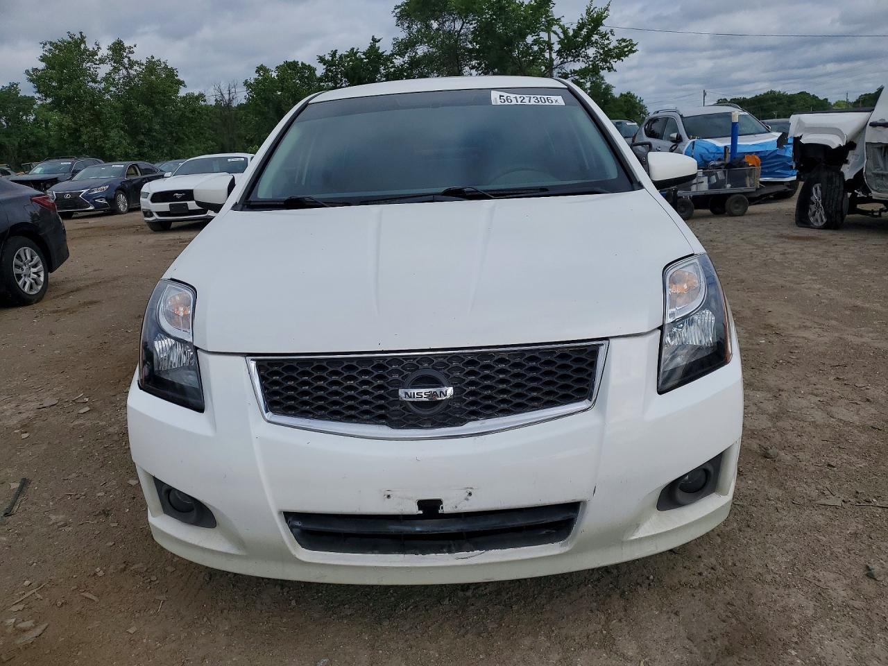 2011 Nissan Sentra 2.0 White vin: 3N1AB6AP3BL662841