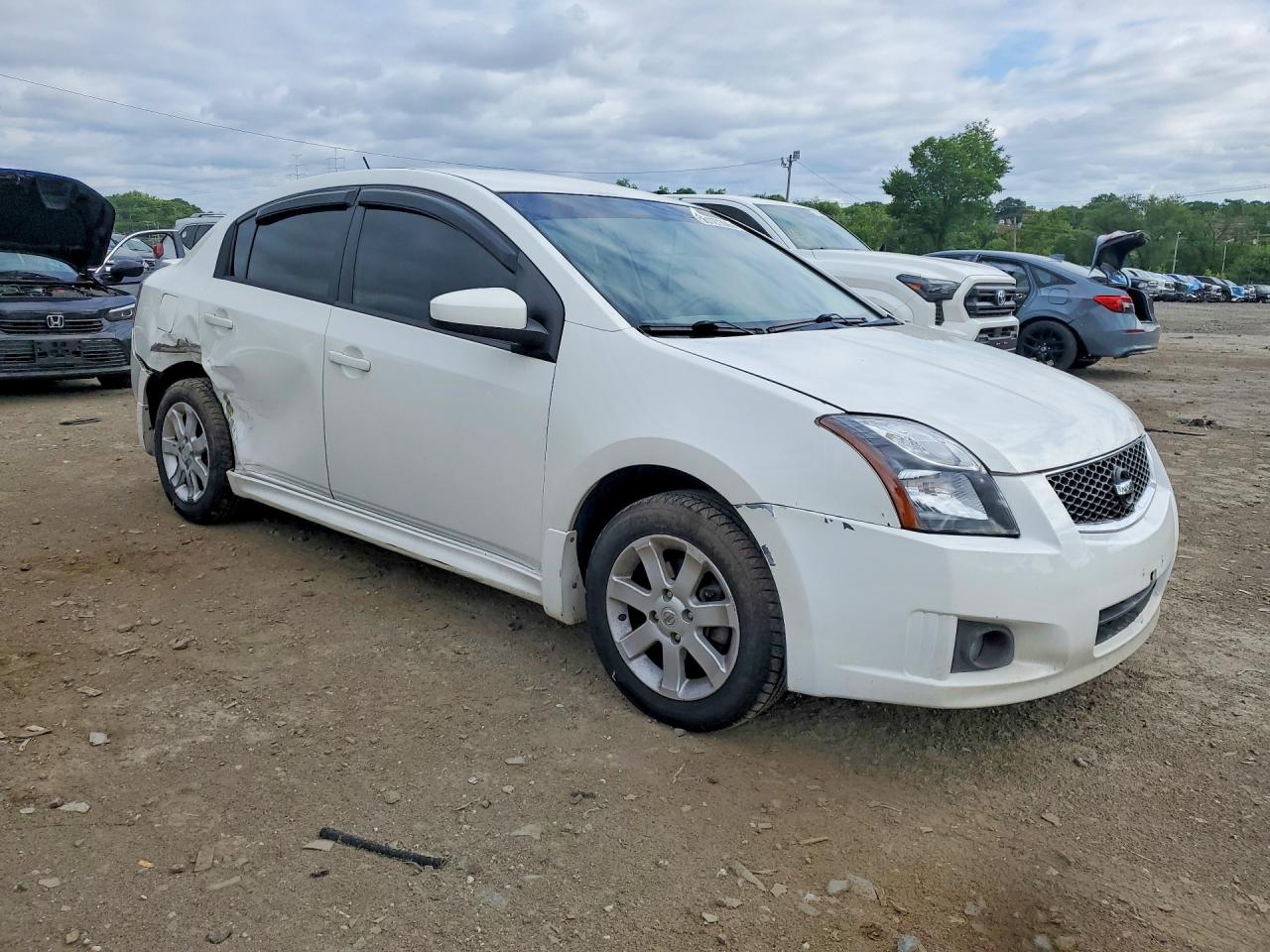 2011 Nissan Sentra 2.0 White vin: 3N1AB6AP3BL662841