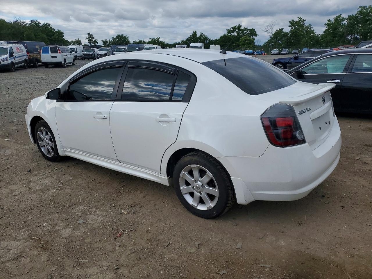 2011 Nissan Sentra 2.0 White vin: 3N1AB6AP3BL662841