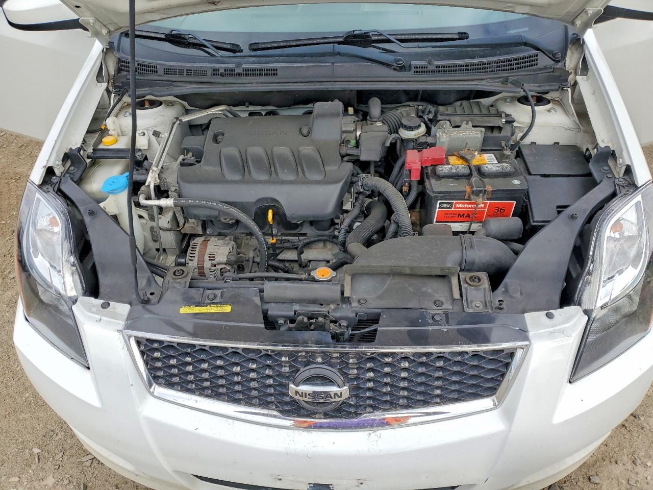2011 Nissan Sentra 2.0 White vin: 3N1AB6AP3BL662841
