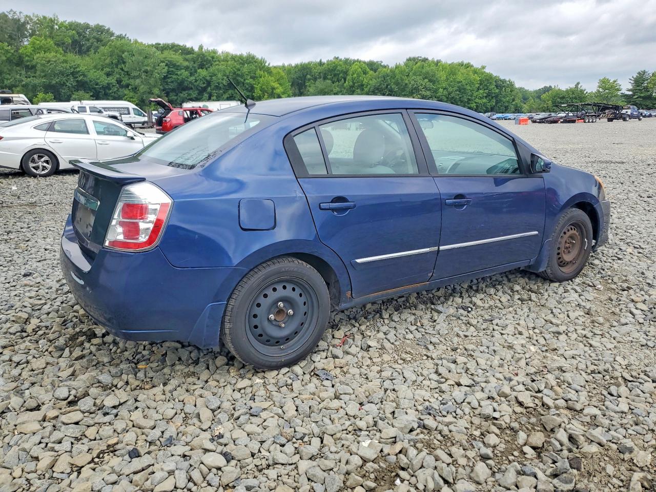 2011 Nissan Sentra Blue vin: 3N1AB6AP3BL664590
