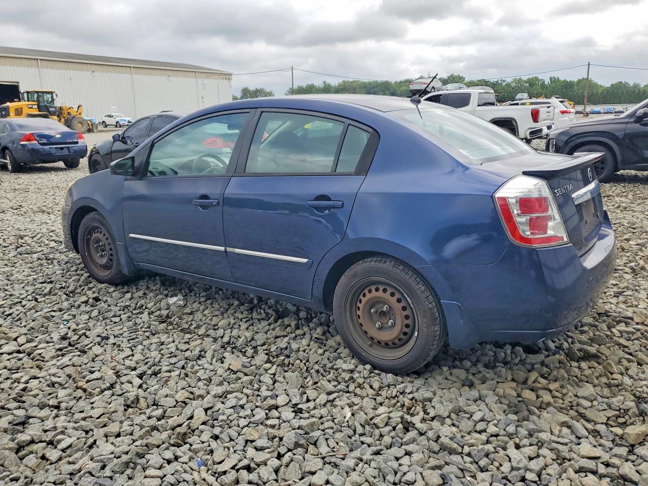 2011 Nissan Sentra Blue vin: 3N1AB6AP3BL664590