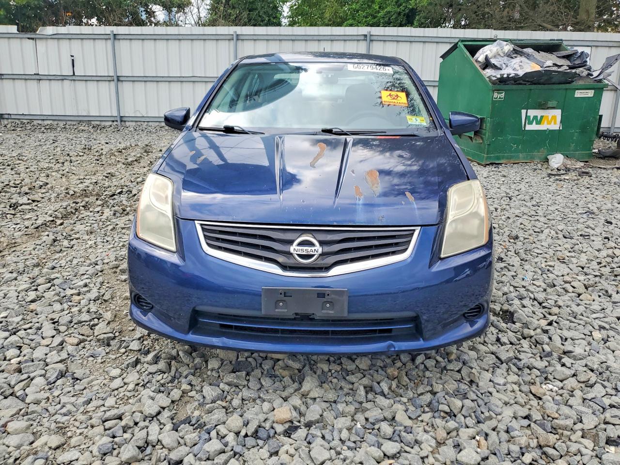 2011 Nissan Sentra Blue vin: 3N1AB6AP3BL664590