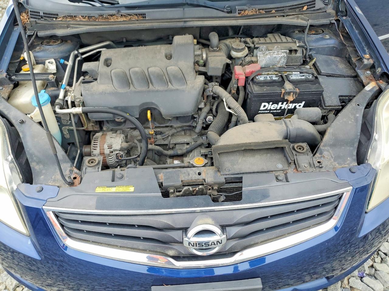 2011 Nissan Sentra Blue vin: 3N1AB6AP3BL664590