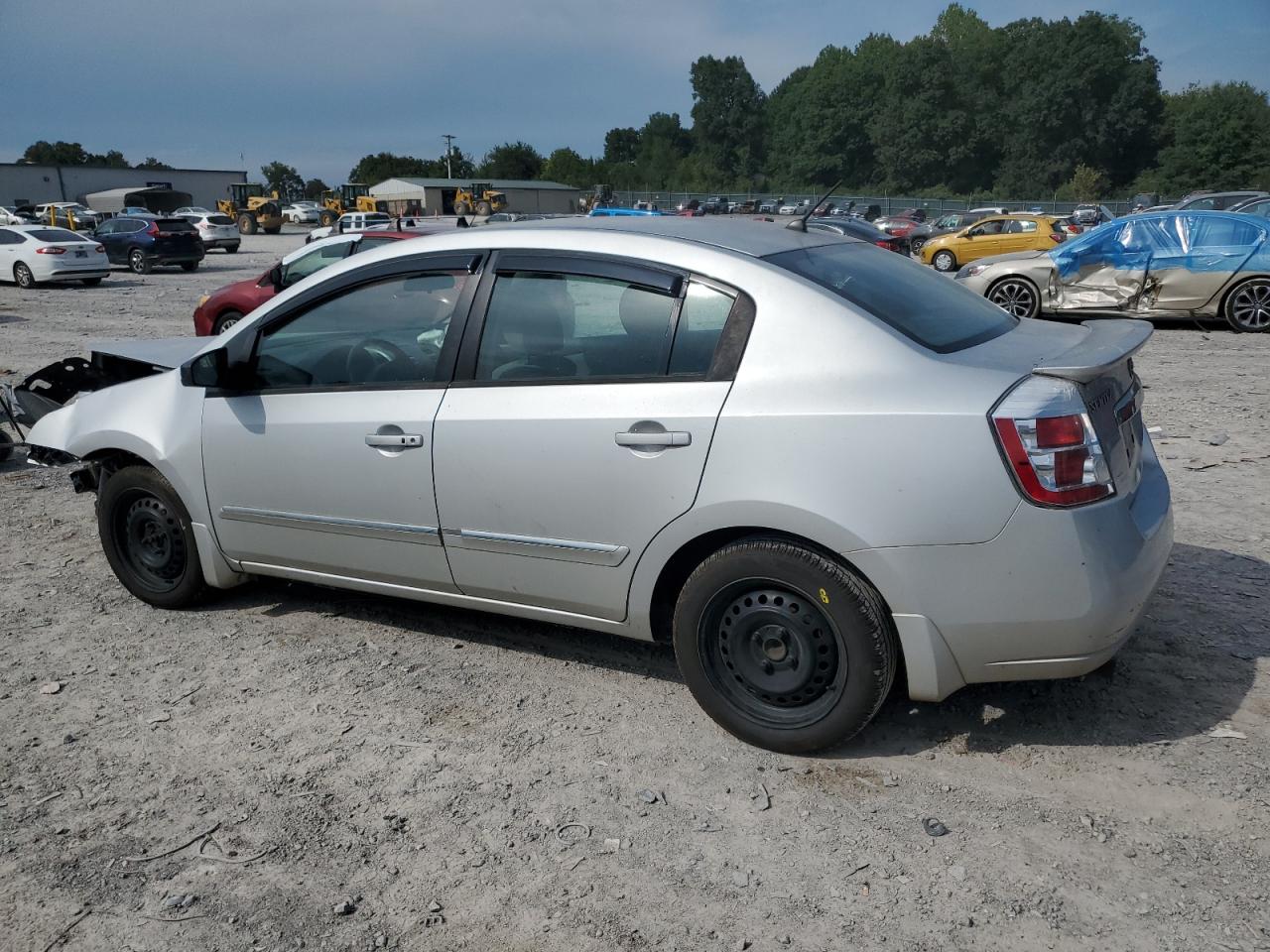 2011 Nissan Sentra 2.0 Silver vin: 3N1AB6AP3BL670356