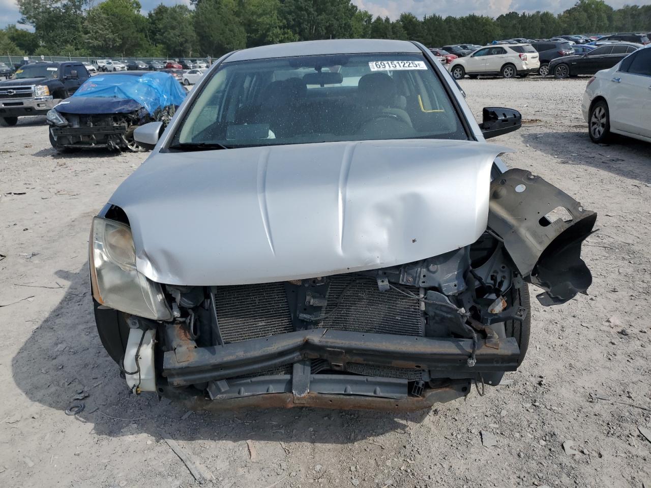 2011 Nissan Sentra 2.0 Silver vin: 3N1AB6AP3BL670356