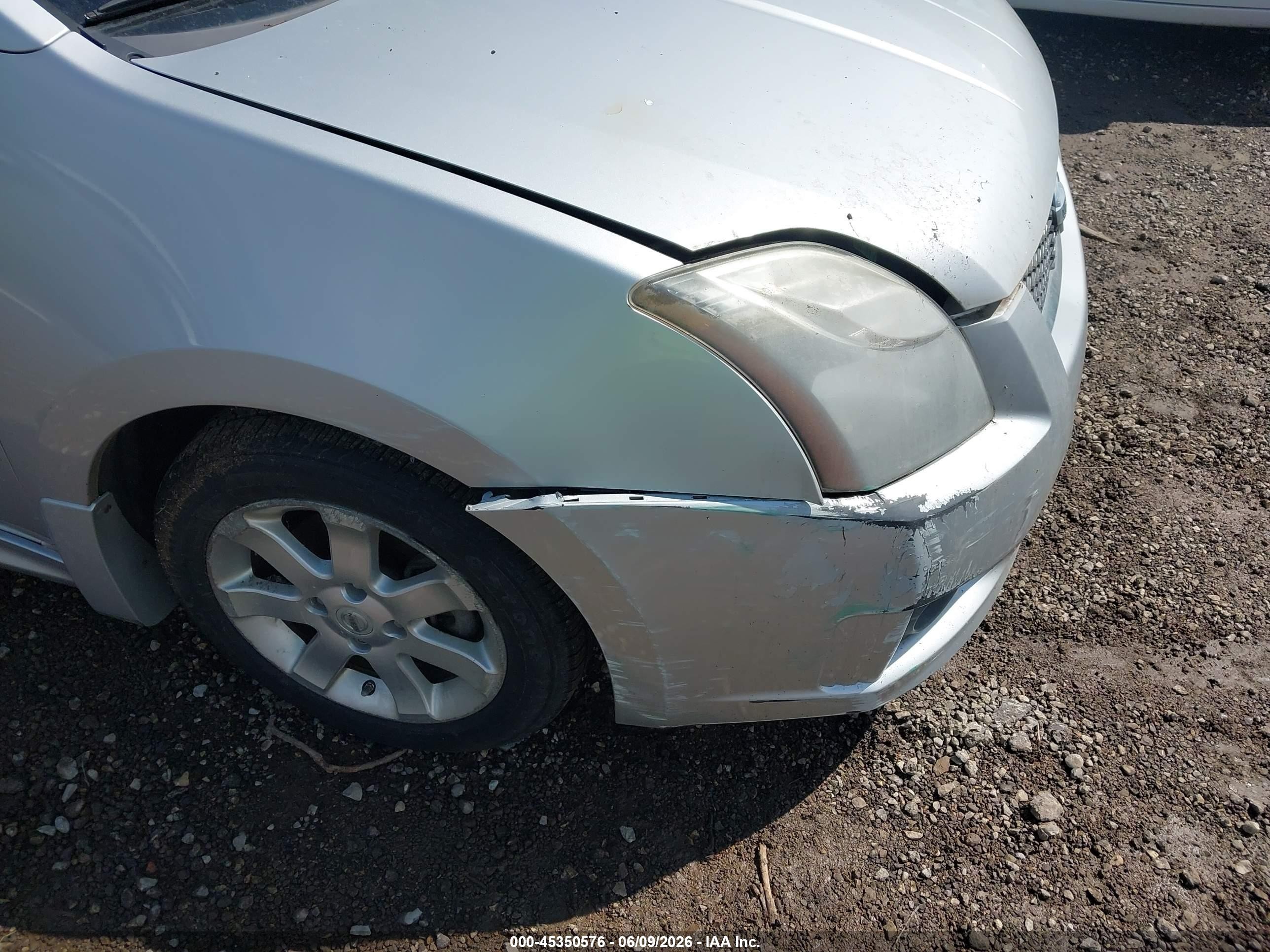 2011 Nissan Sentra 2.0sr Silver vin: 3N1AB6AP3BL674410