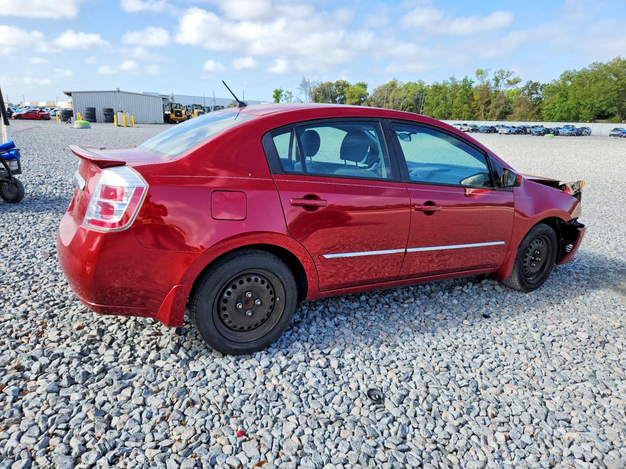 2011 Nissan Sentra 2.0 Red vin: 3N1AB6AP3BL677839