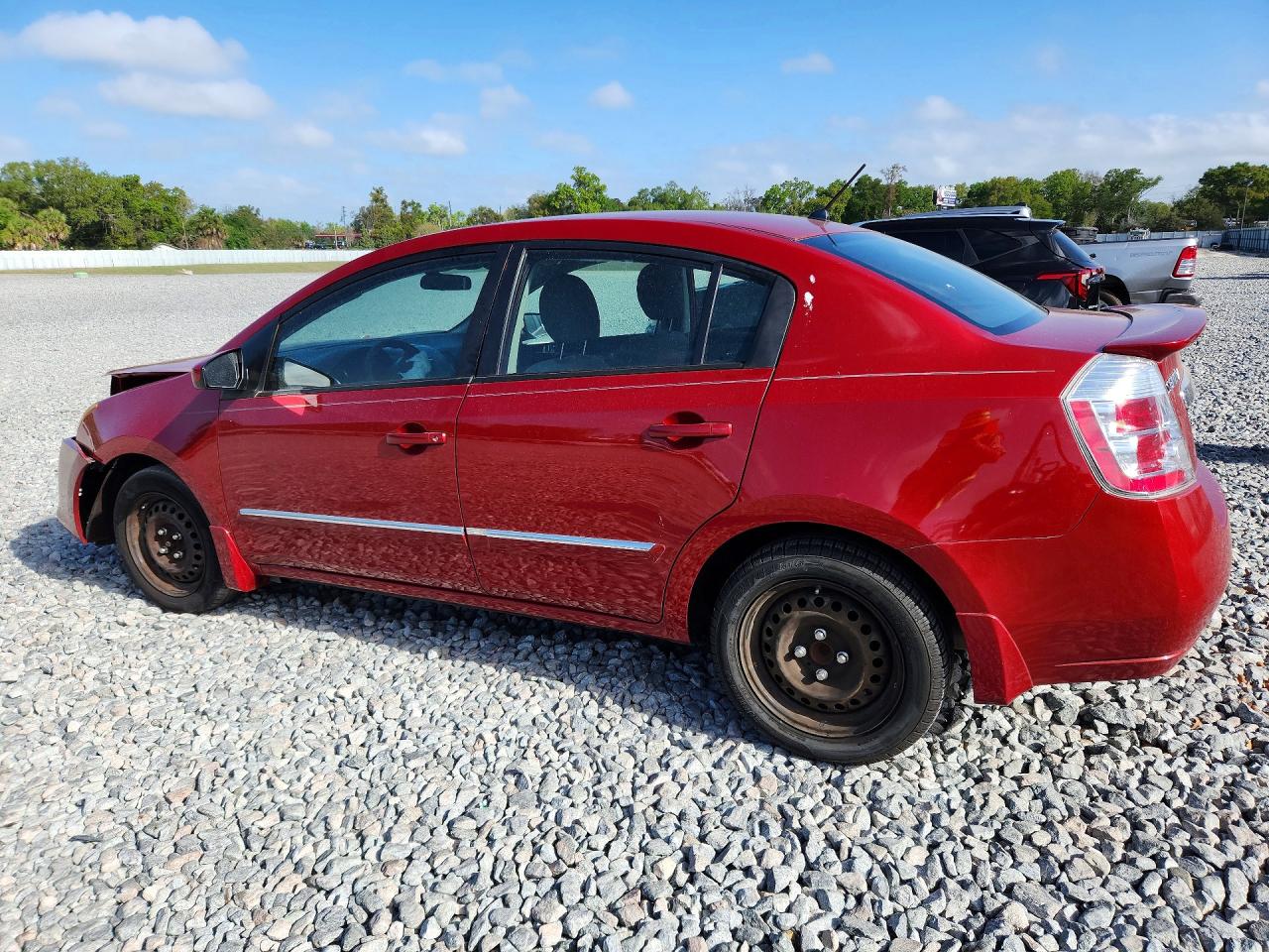 2011 Nissan Sentra 2.0 Red vin: 3N1AB6AP3BL677839