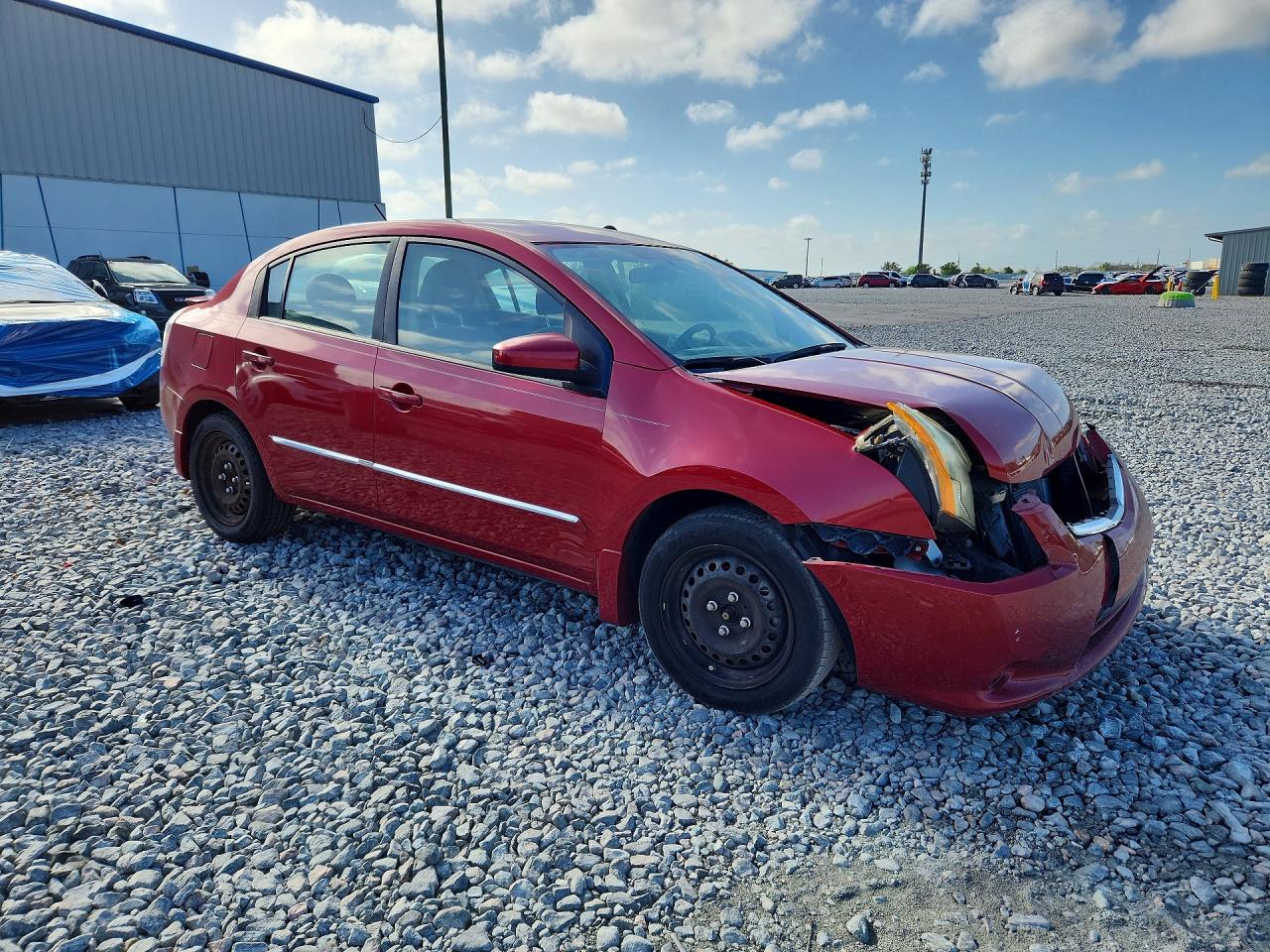 2011 Nissan Sentra 2.0 Red vin: 3N1AB6AP3BL677839
