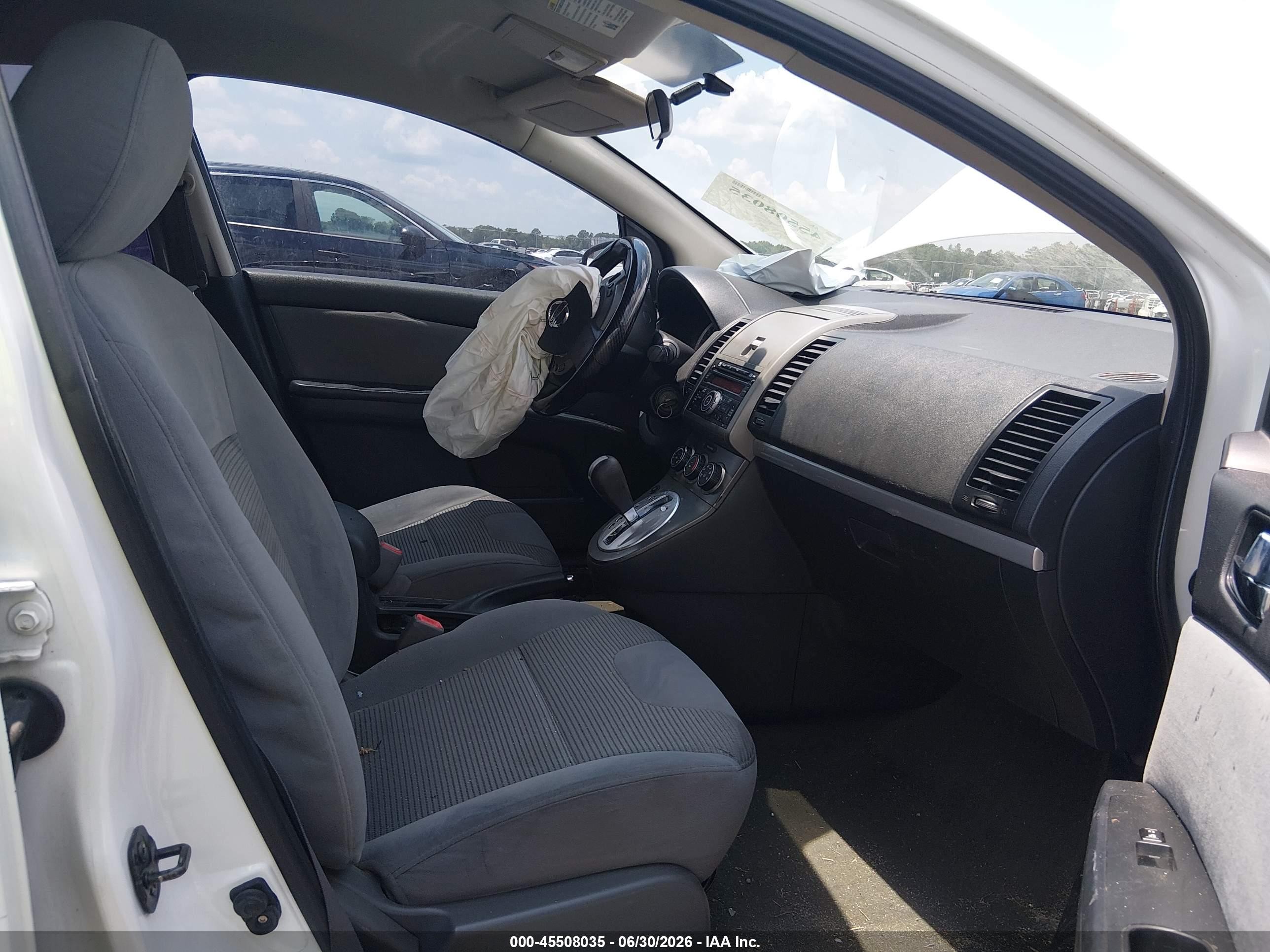 2011 Nissan Sentra 2.0s White vin: 3N1AB6AP3BL686900