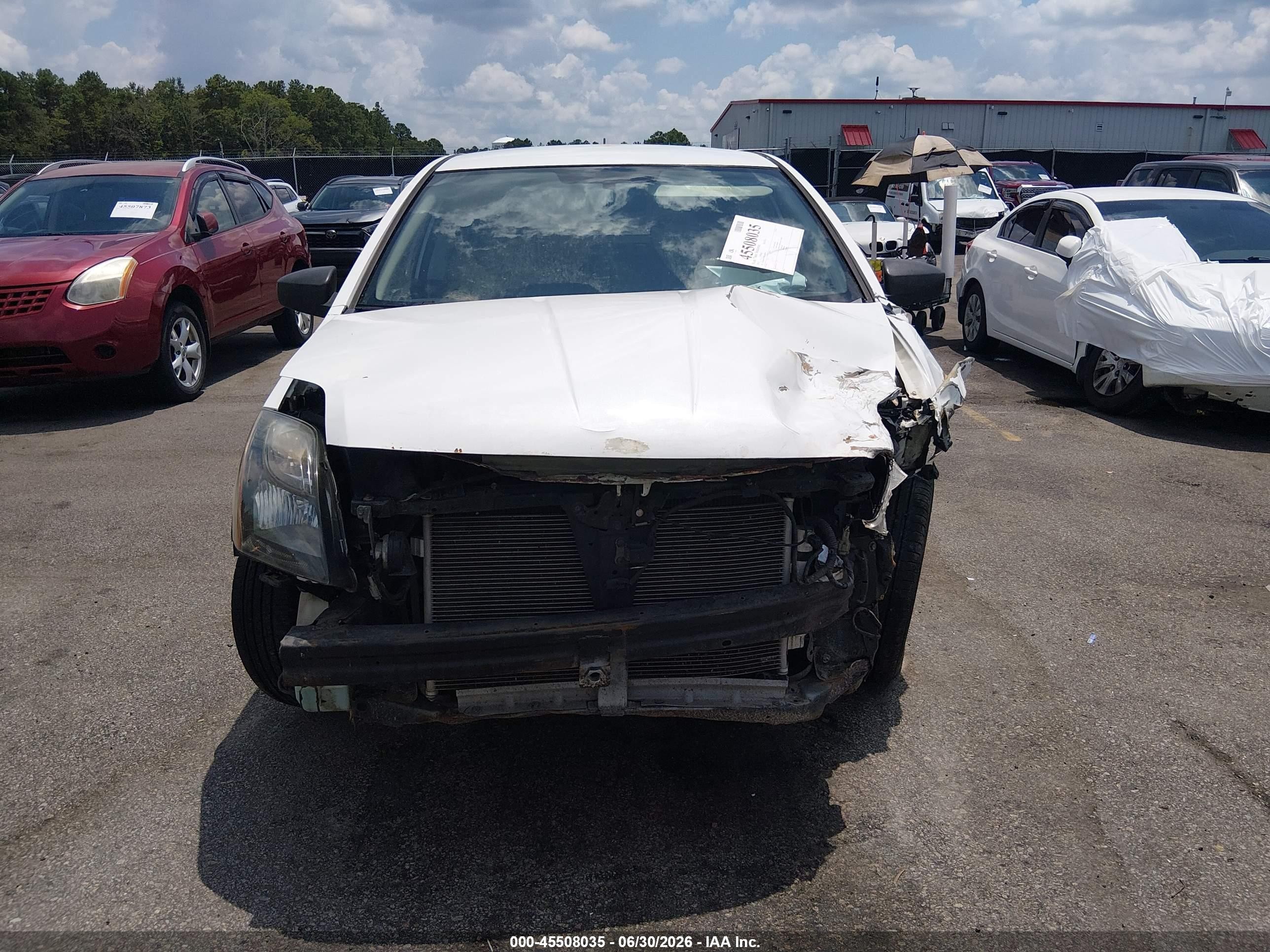 2011 Nissan Sentra 2.0s White vin: 3N1AB6AP3BL686900