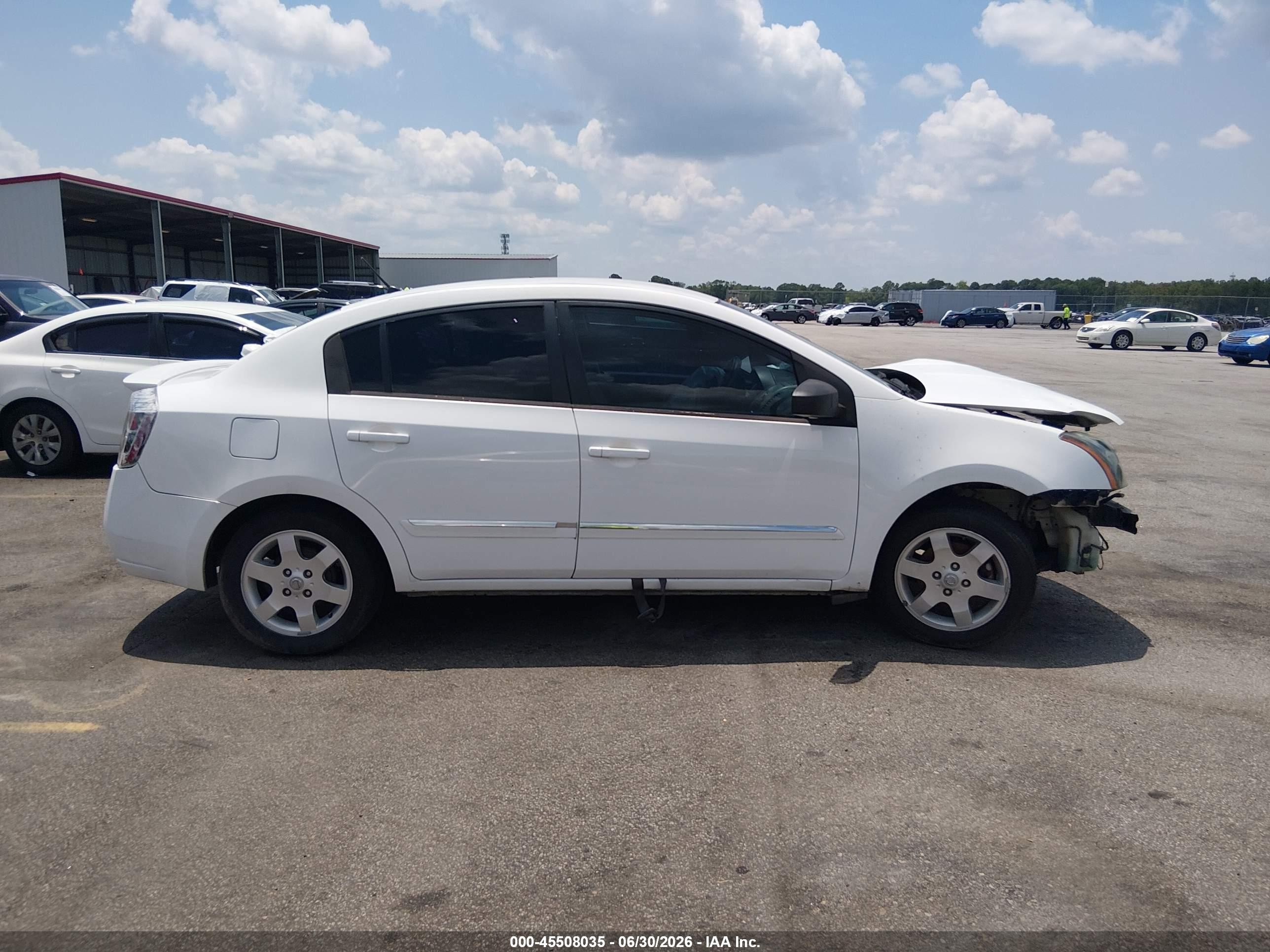 2011 Nissan Sentra 2.0s White vin: 3N1AB6AP3BL686900