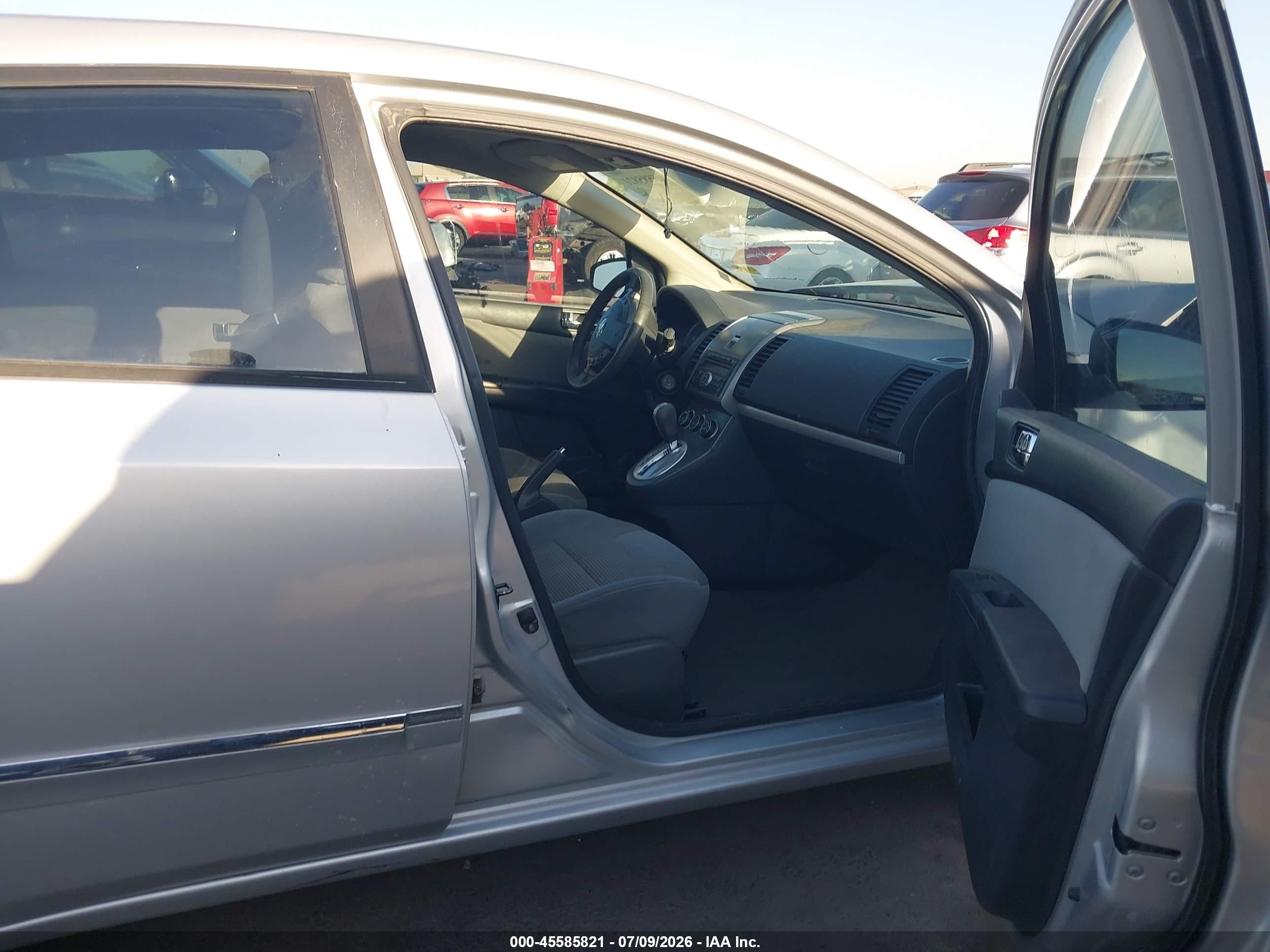 2011 Nissan Sentra 2.0s Silver vin: 3N1AB6AP3BL692437