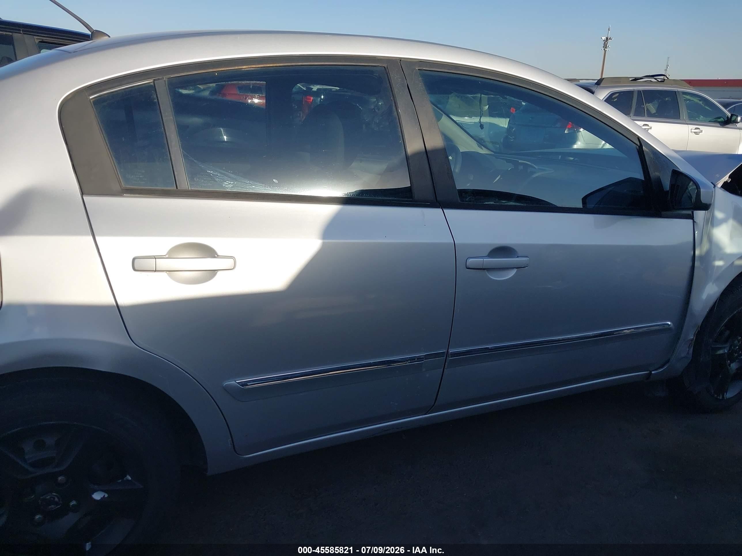 2011 Nissan Sentra 2.0s Silver vin: 3N1AB6AP3BL692437