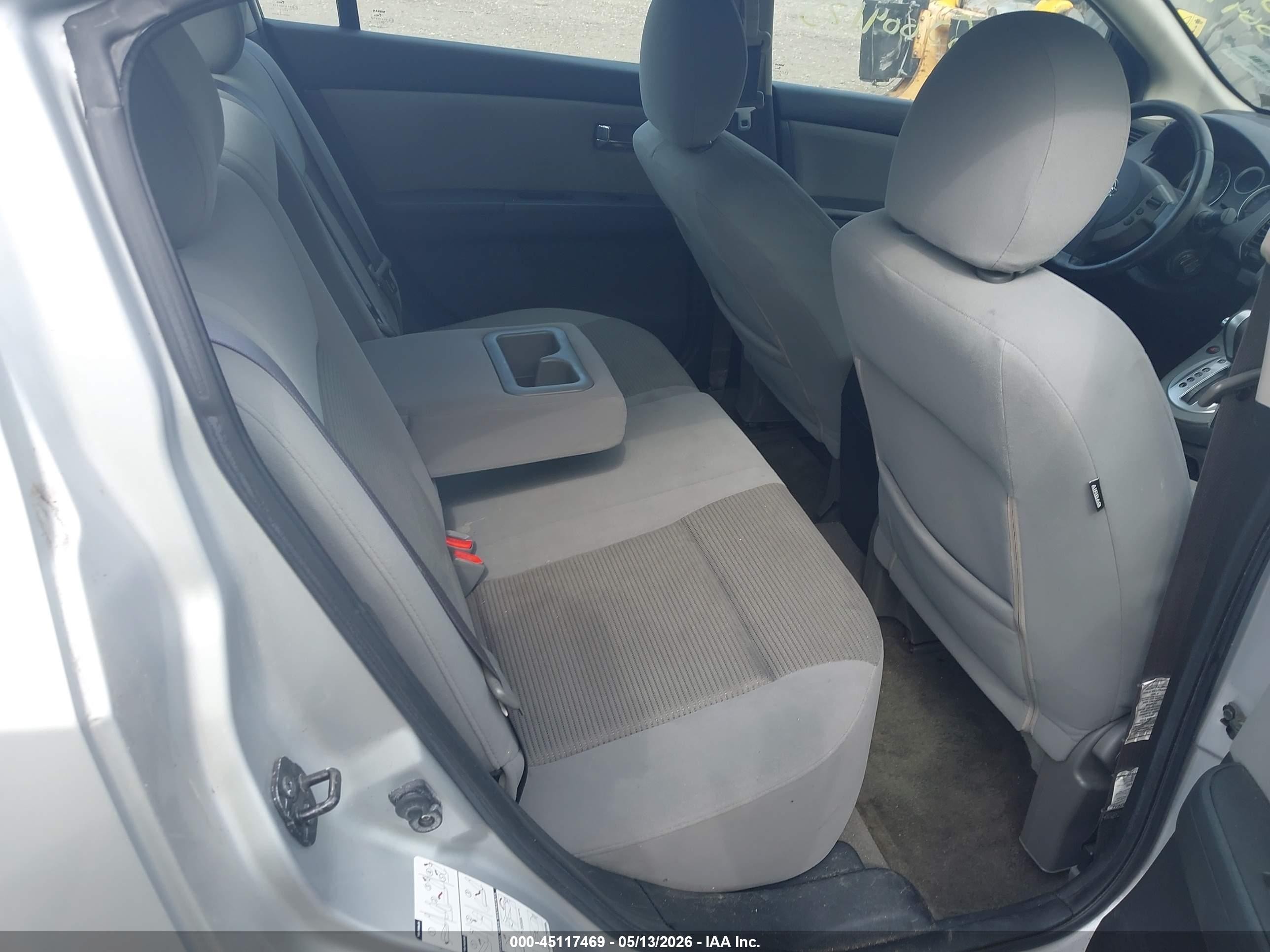 2011 Nissan Sentra 2.0sl Silver vin: 3N1AB6AP3BL704893