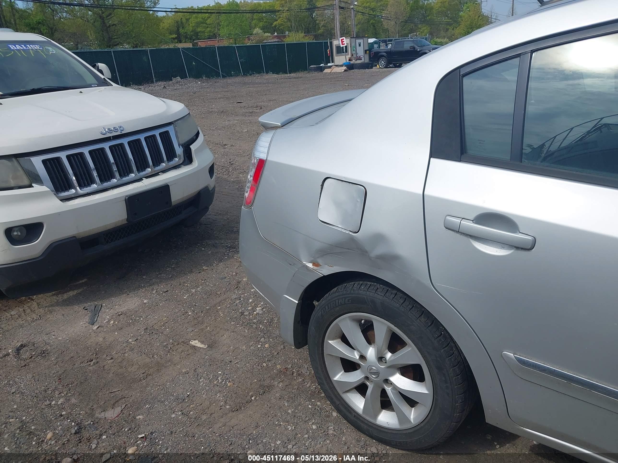 2011 Nissan Sentra 2.0sl Silver vin: 3N1AB6AP3BL704893