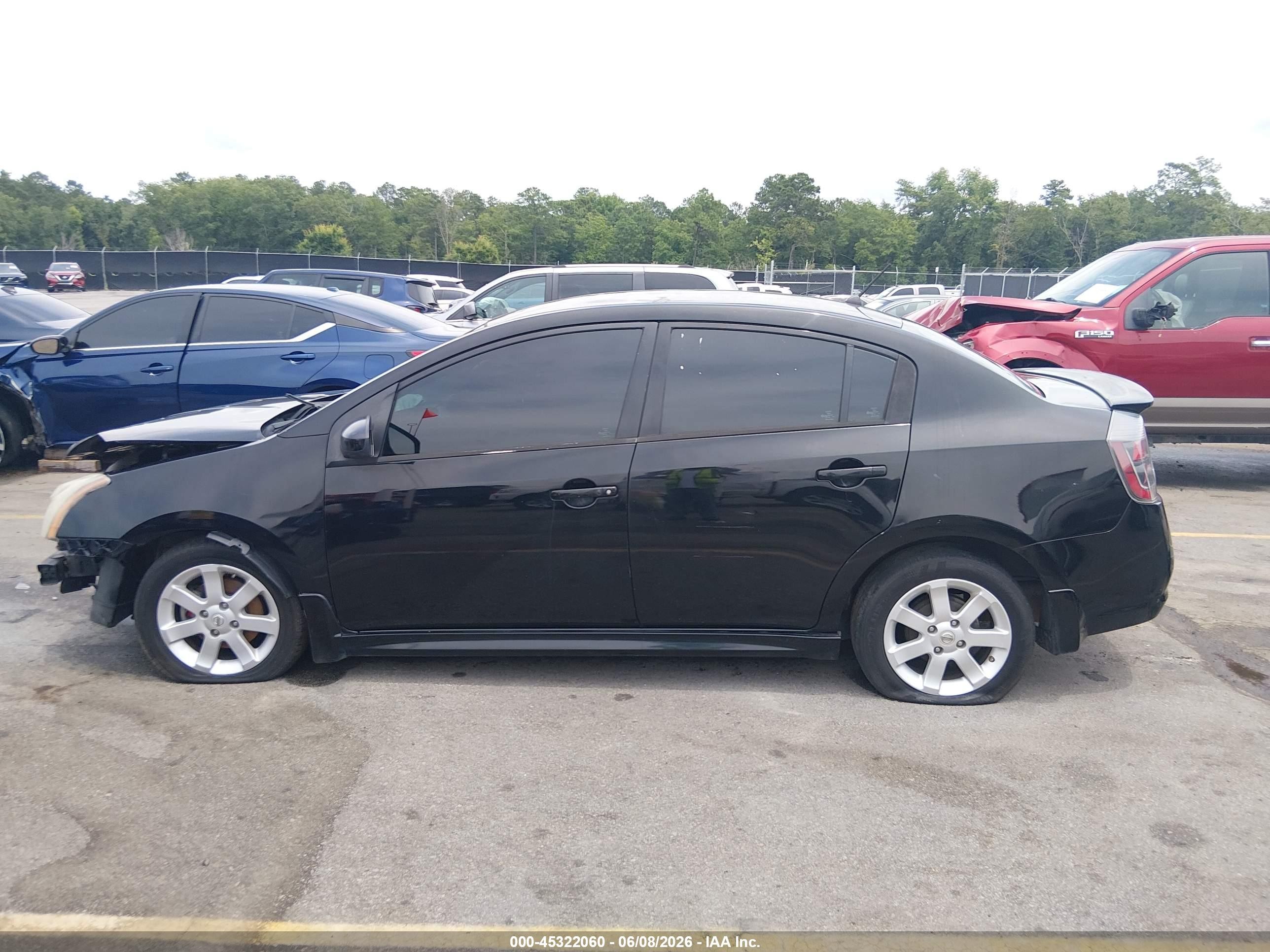 2011 Nissan Sentra 2.0sr Черный vin: 3N1AB6AP3BL713058