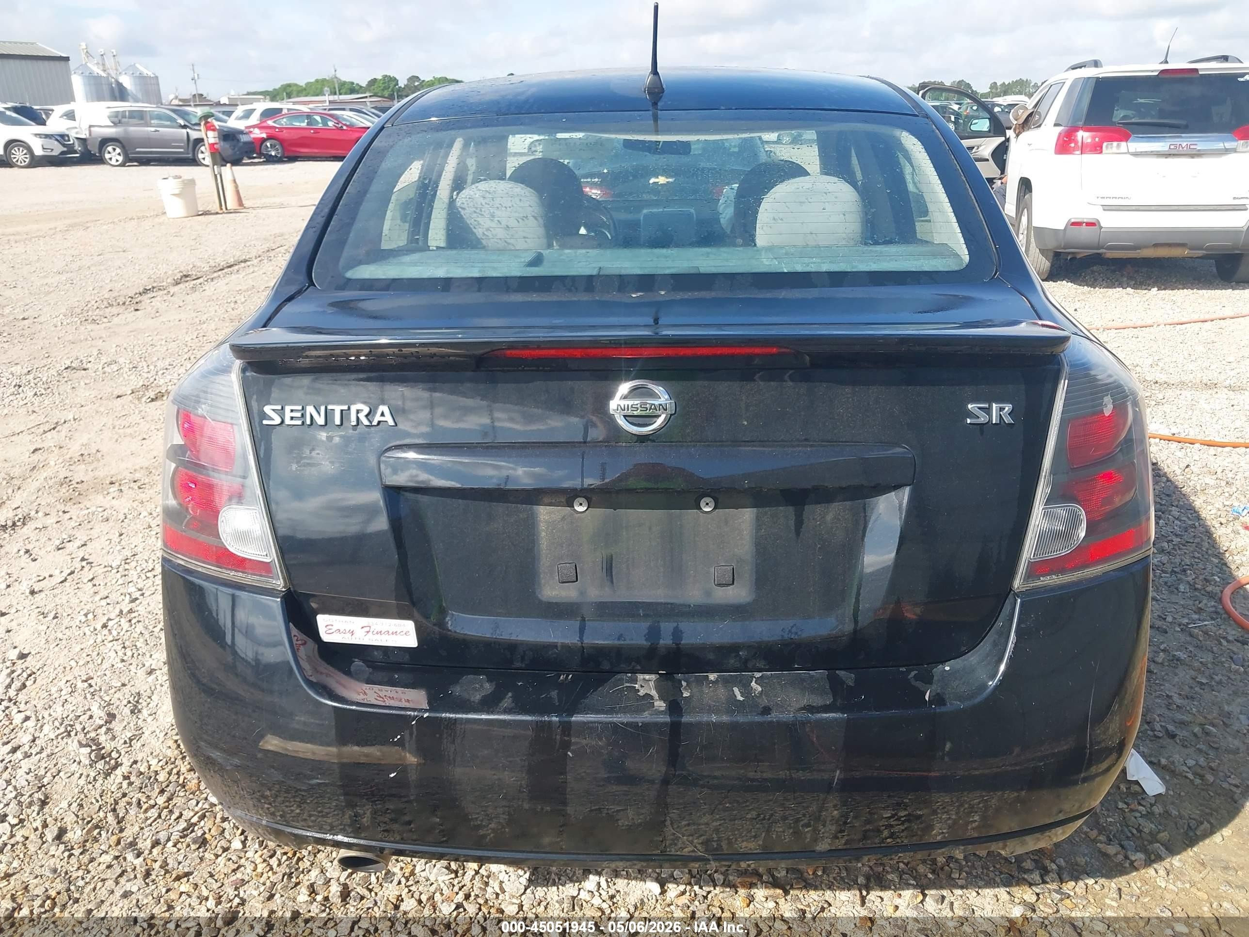 2011 Nissan Sentra 2.0sr Черный vin: 3N1AB6AP3BL714369