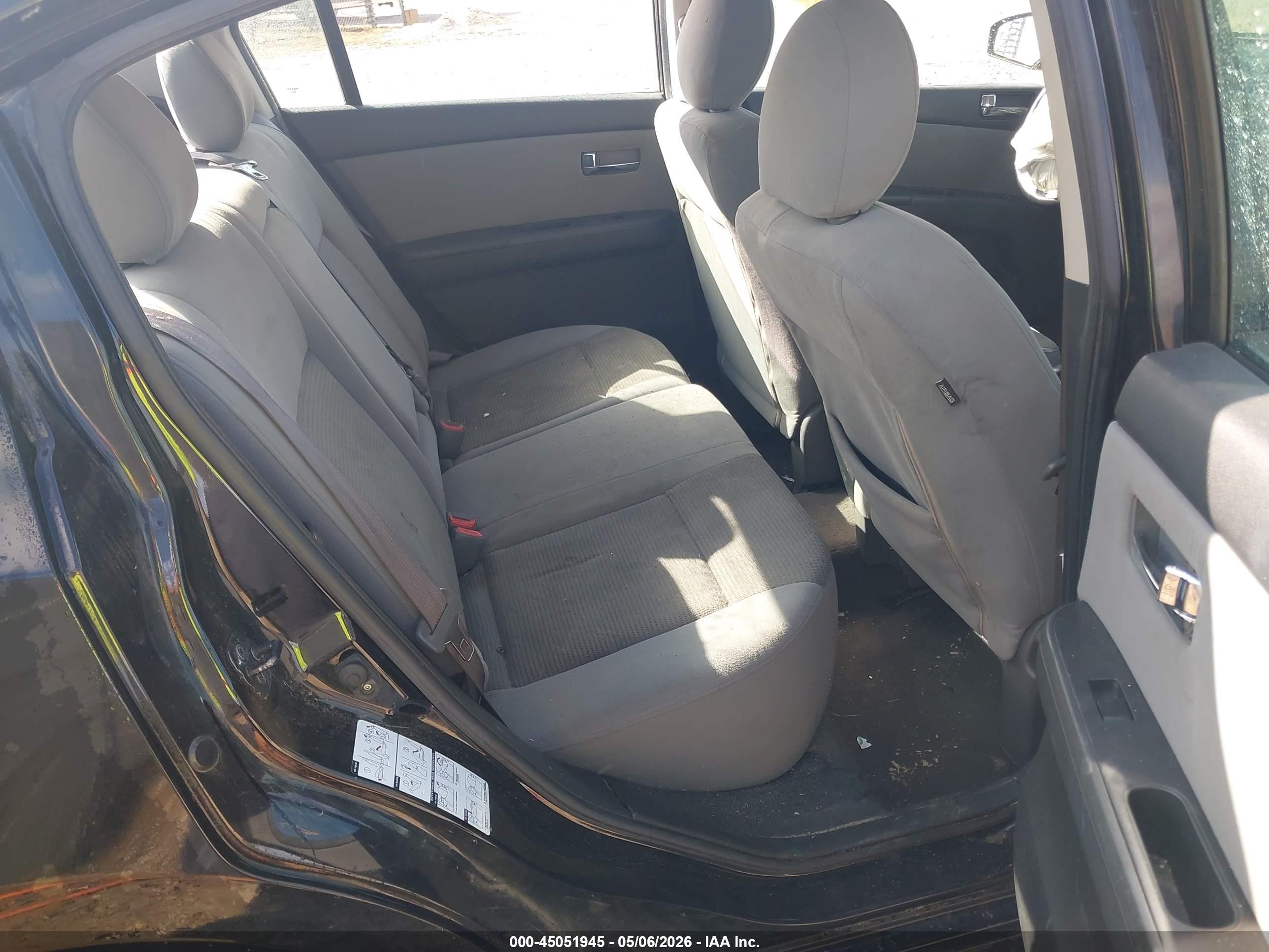 2011 Nissan Sentra 2.0sr Черный vin: 3N1AB6AP3BL714369