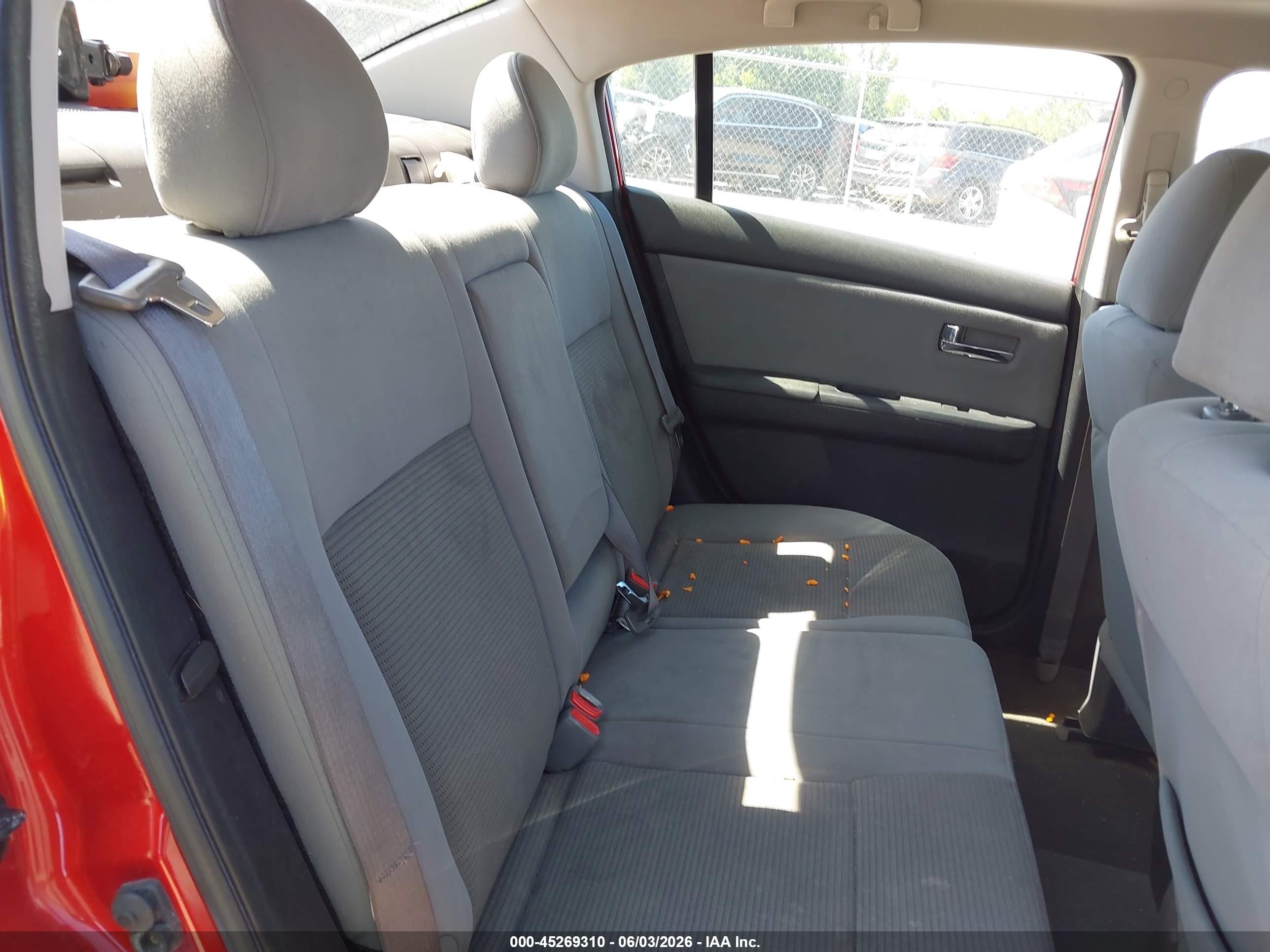 2011 Nissan Sentra 2.0sr Red vin: 3N1AB6AP3BL727039