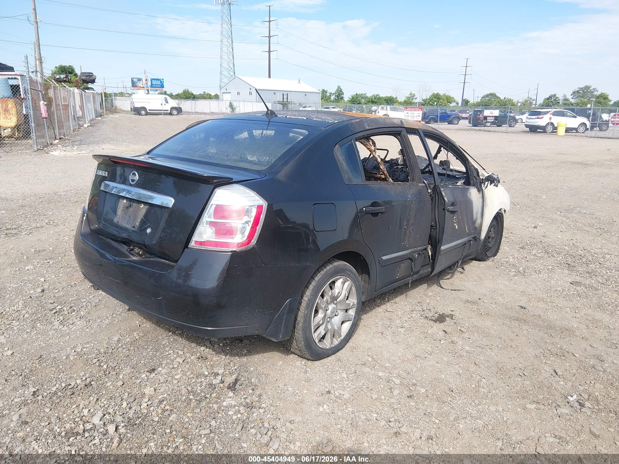 2012 Nissan Sentra 2.0 S Black vin: 3N1AB6AP3CL606612