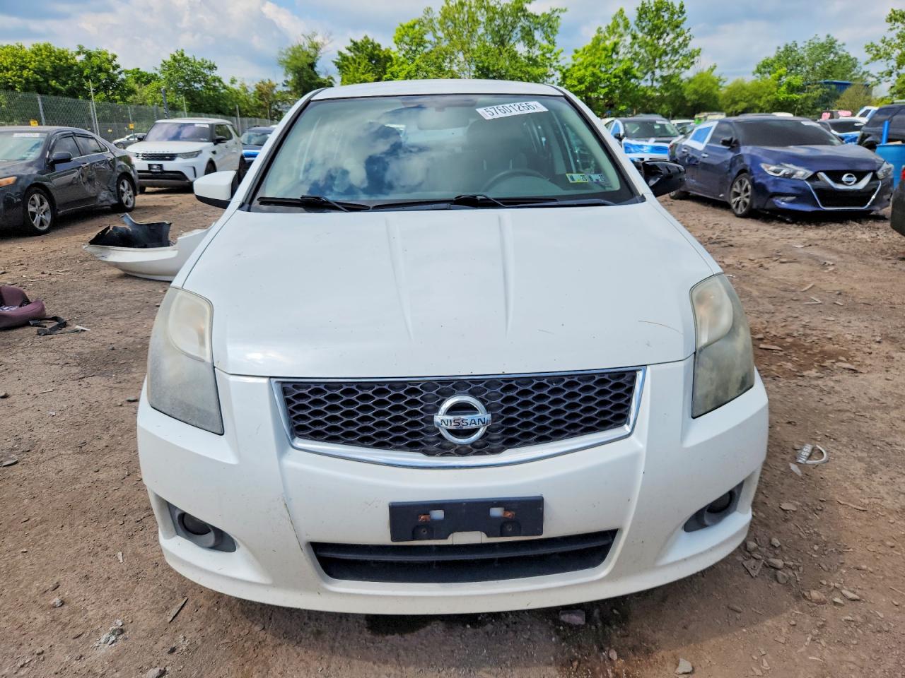 2012 Nissan Sentra 2.0 White vin: 3N1AB6AP3CL610109