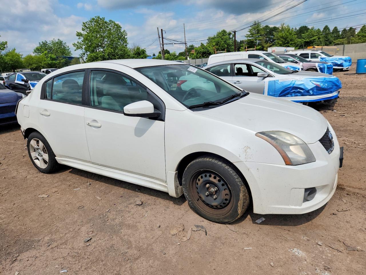 2012 Nissan Sentra 2.0 White vin: 3N1AB6AP3CL610109