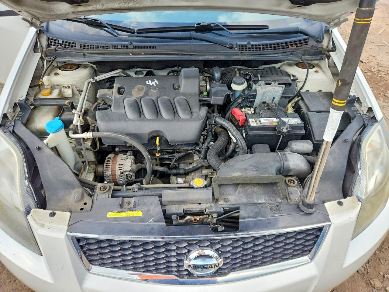 2012 Nissan Sentra 2.0 White vin: 3N1AB6AP3CL610109