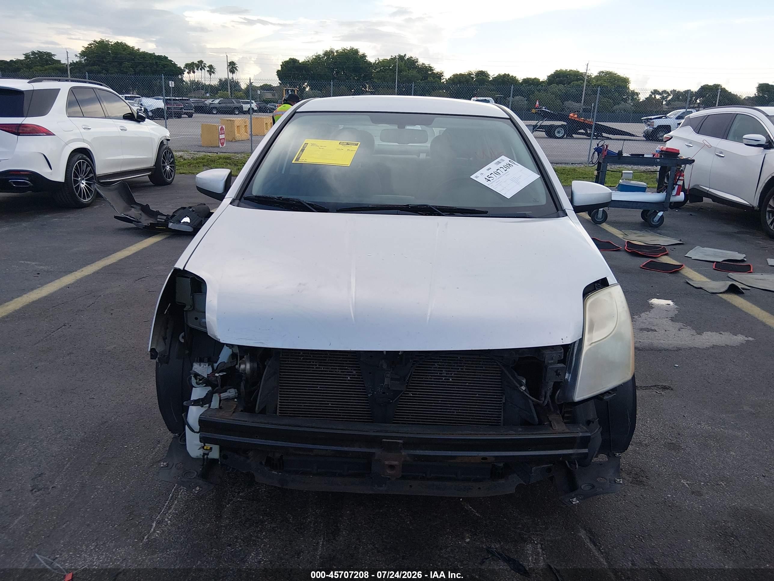 2012 Nissan Sentra 2.0 S Silver vin: 3N1AB6AP3CL612233